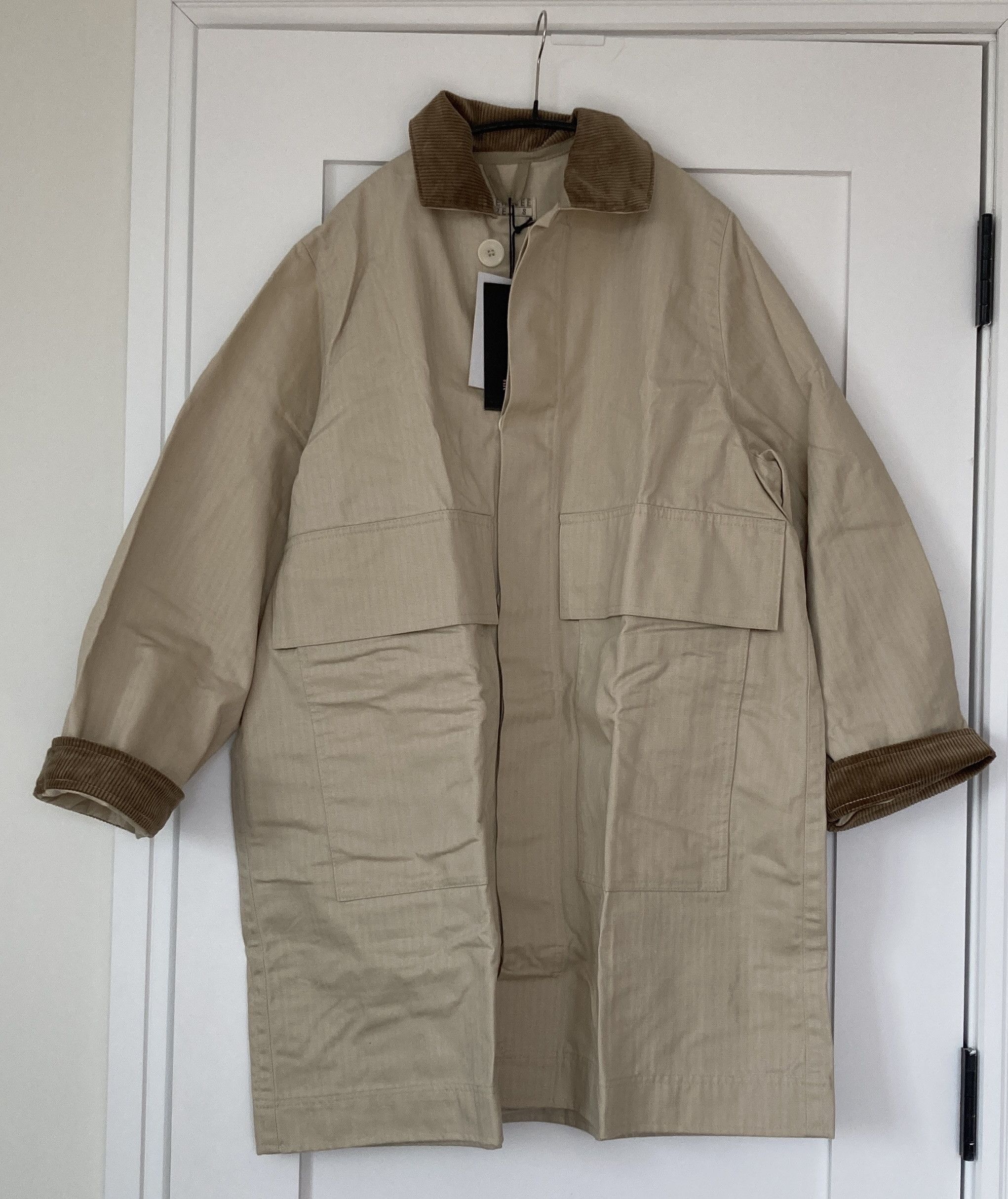 Other N-EM-CEE Waxed Cotton Overcoat (Made in UK) Size US S / EU 44-46 / 1 - 1 Thumbnail