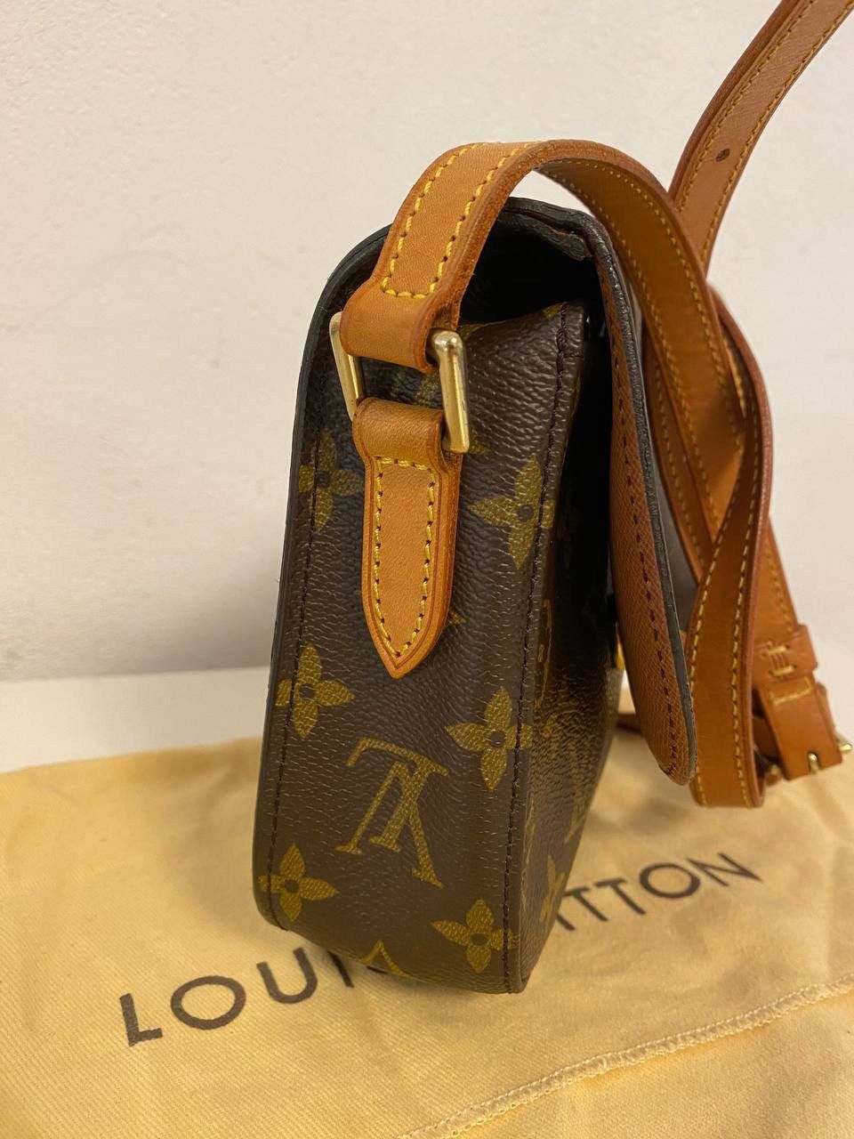 Louis Vuitton Louis Vuitton Saint Cloud Mini Monogram bag brown Leather Size ONE SIZE - 2 Thumbnail