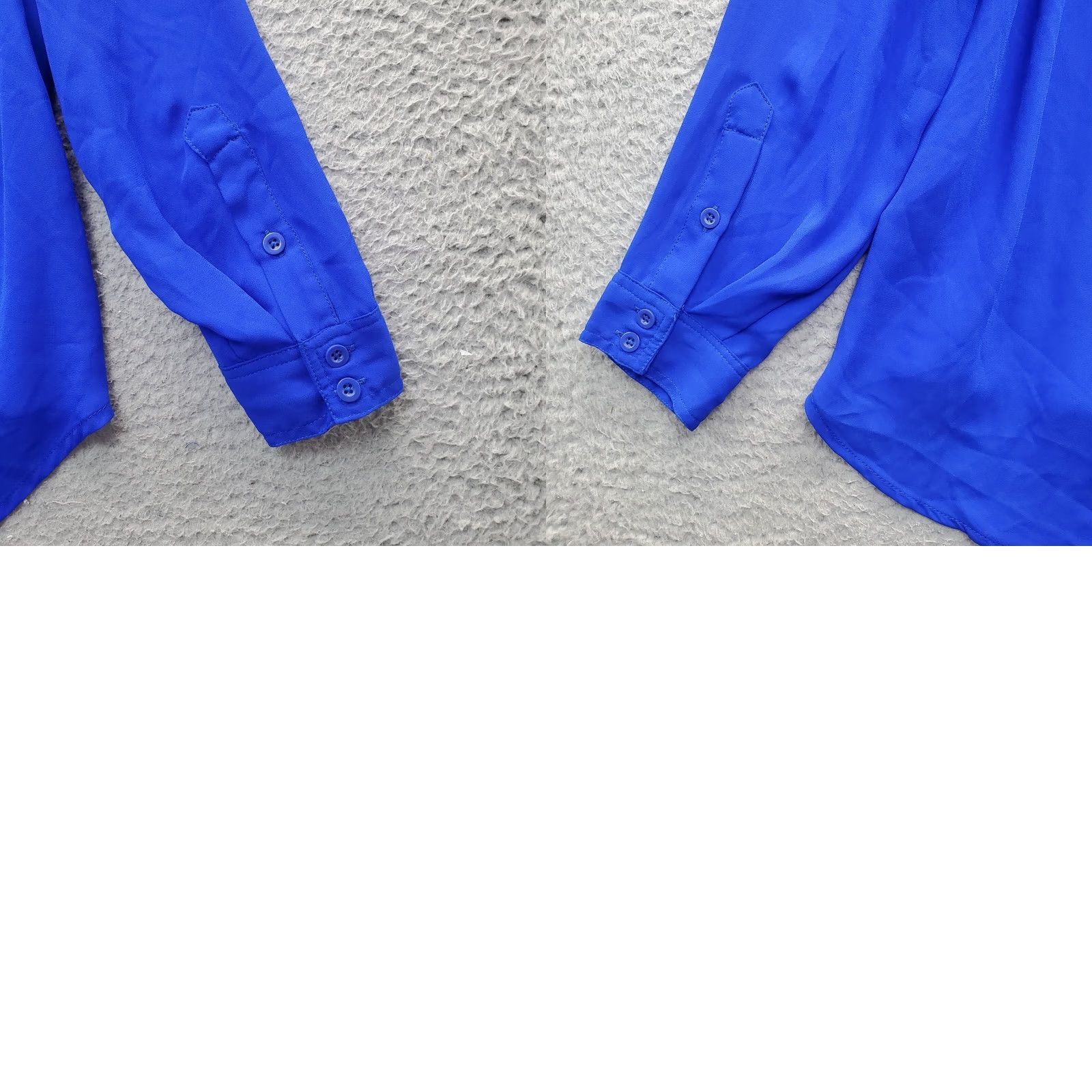 Torrid Torrid Boho Tunic Top Blue 00 Long Sleeve V-Neck Loose Fit Womens Shirt Size XXS / US 00 / IT 34 - 8 Thumbnail