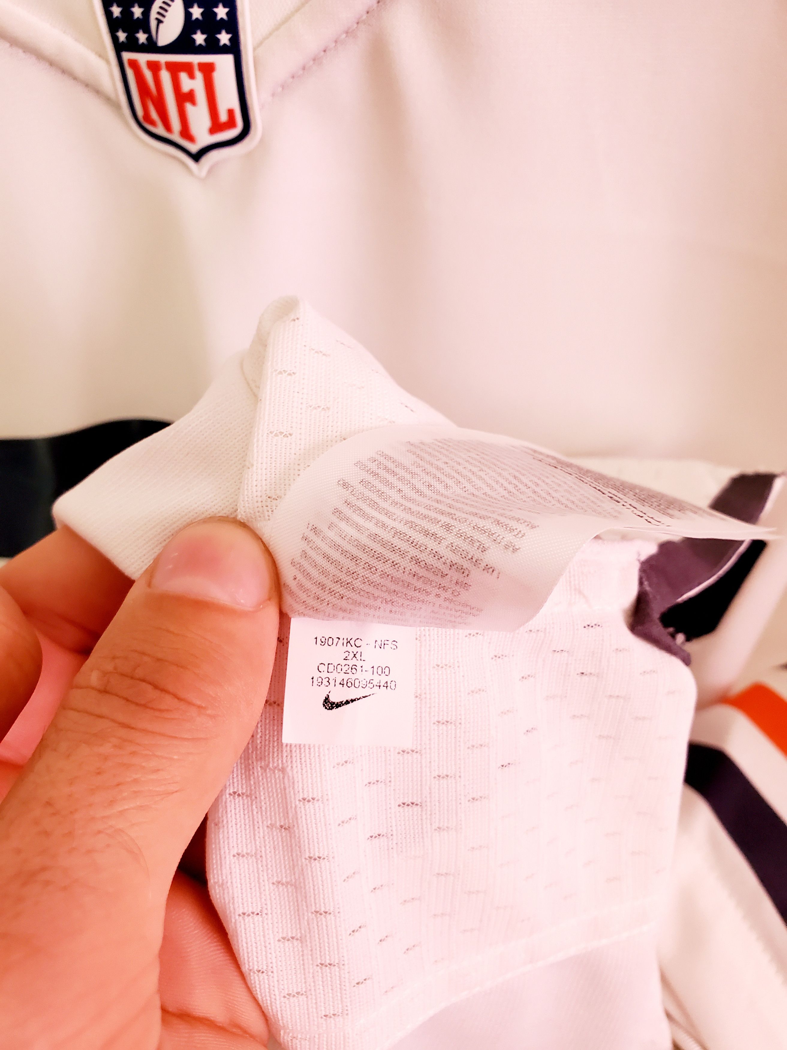 NFL × Nike Alternate Game Jersey Chicago Bears #77 BE VANnew condition Size US XXL / EU 58 / 5 - 6 Thumbnail