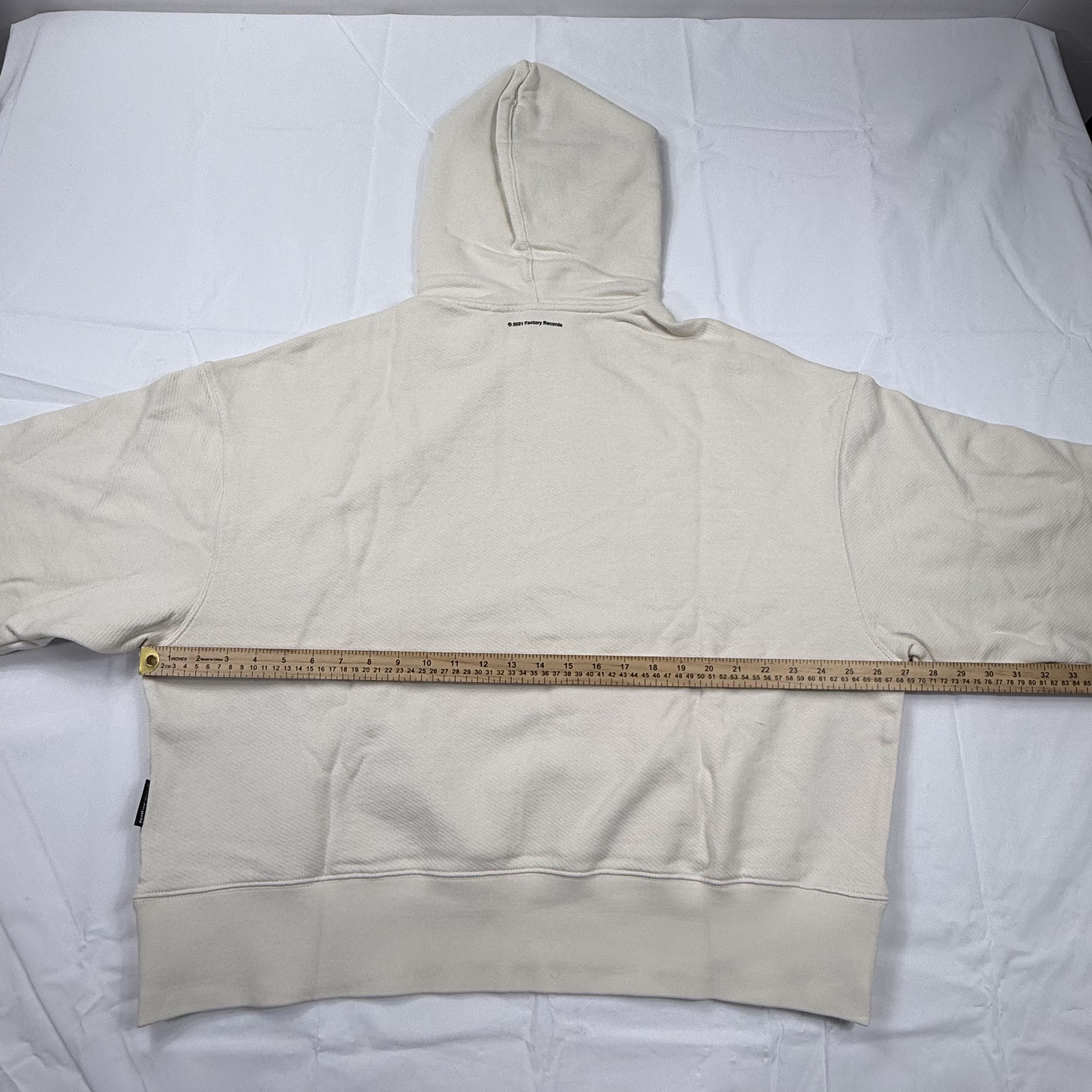 Palm Angels Palm Angels Cream Graphic Hoodie Mens Medium Size US M / EU 48-50 / 2 - 8 Thumbnail