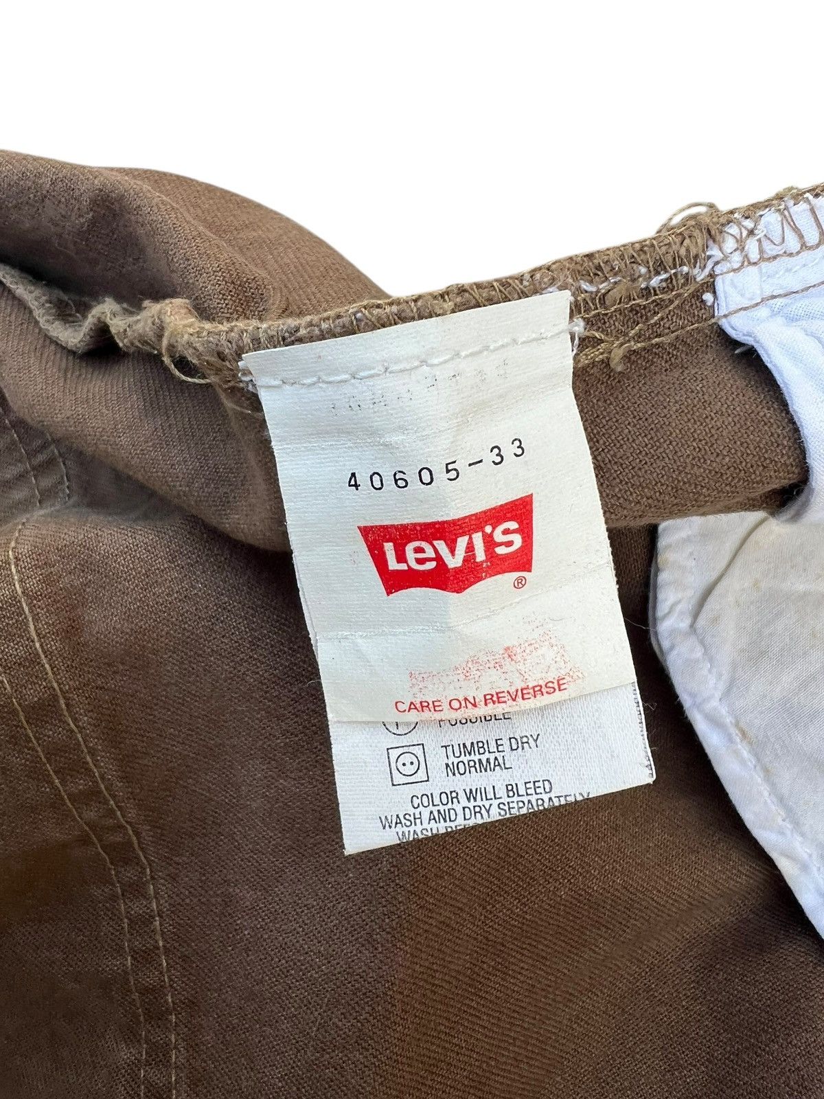 Levi's Vintage 1998 Levi’s Silvertab Double Knee Work Jeans Size US 30 / EU 46 - 20 Thumbnail