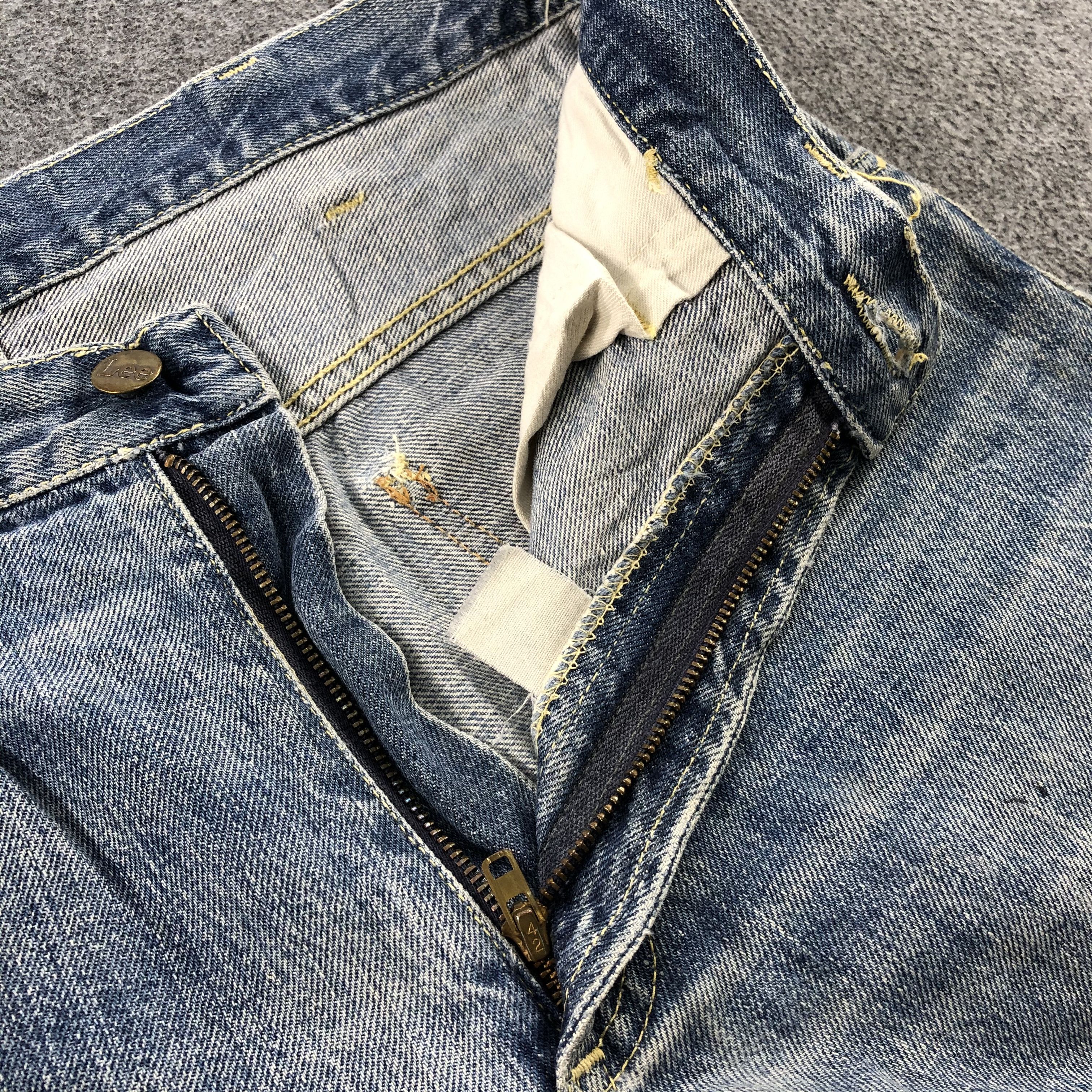 Lee × Vintage Vintage Lee Flare Jeans-JM2086 Size US 32 / EU 48 - 8 Thumbnail