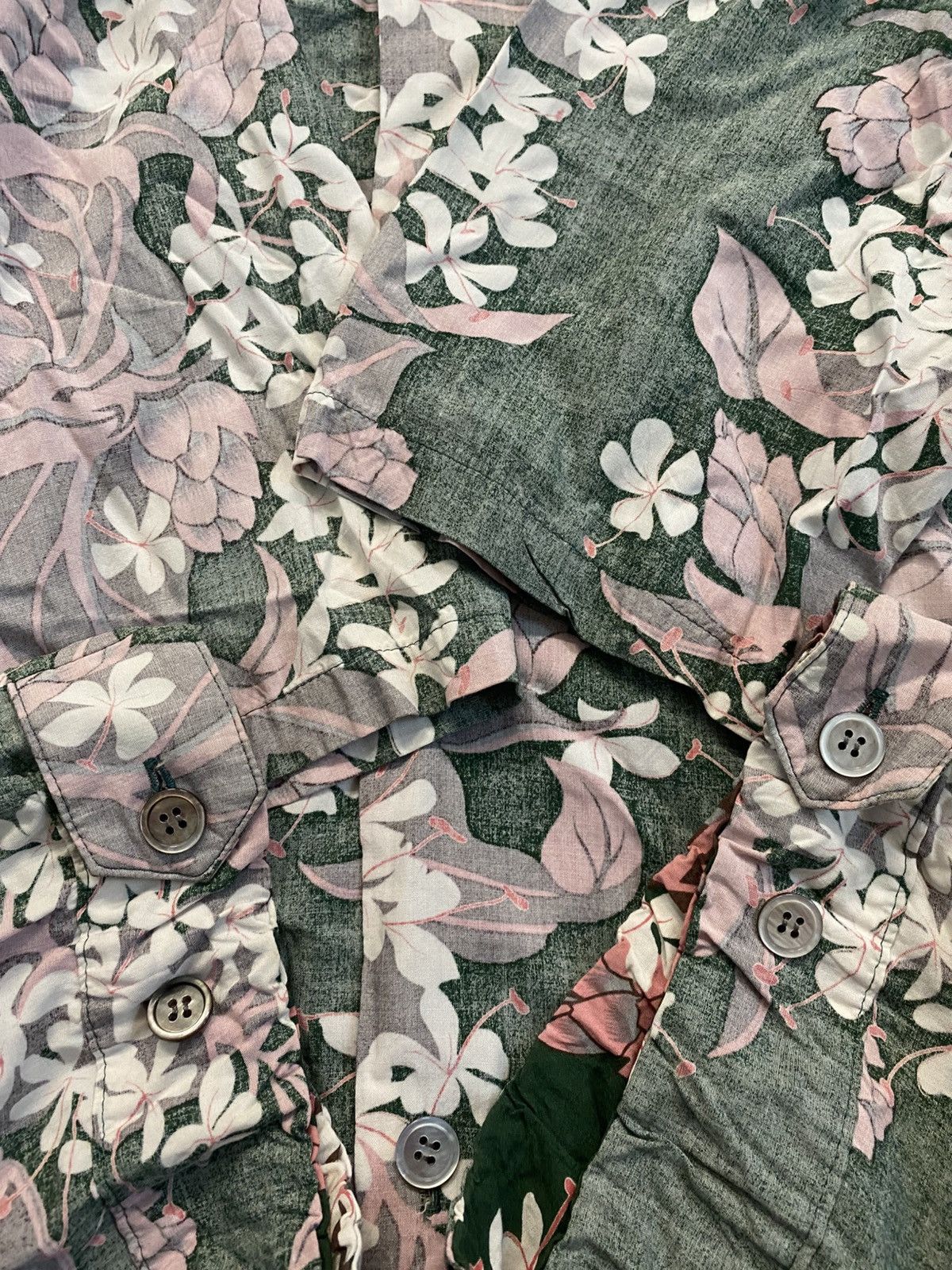 Final Home Final Home - Vintage Hawaiian Aloha Floral Shirt Size US S / EU 44-46 / 1 - 3 Thumbnail