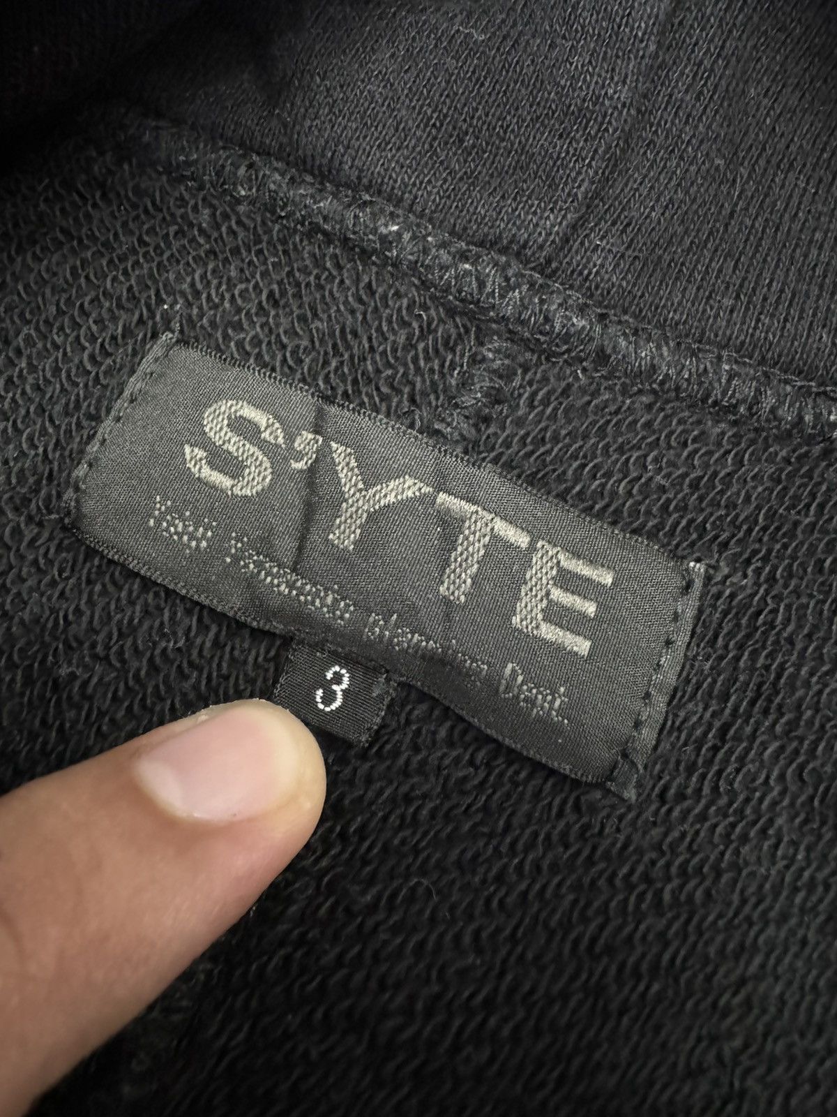 Yohji Yamamoto S'YTE YOHJI YAMAMOTO PLANNING DEPT HOODIE Size US L / EU 52-54 / 3 - 8 Thumbnail