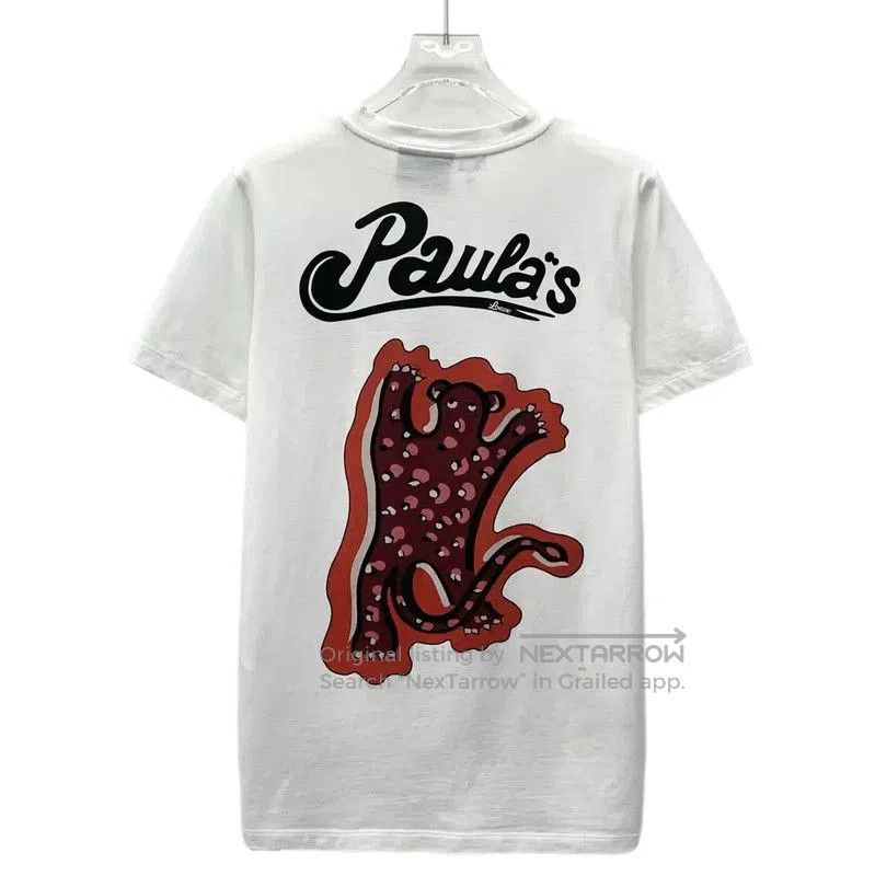 Loewe Loewe White Cotton Graphic T-Shirt for Women . Size M / US 6-8 / IT 42-44 - 2 Thumbnail