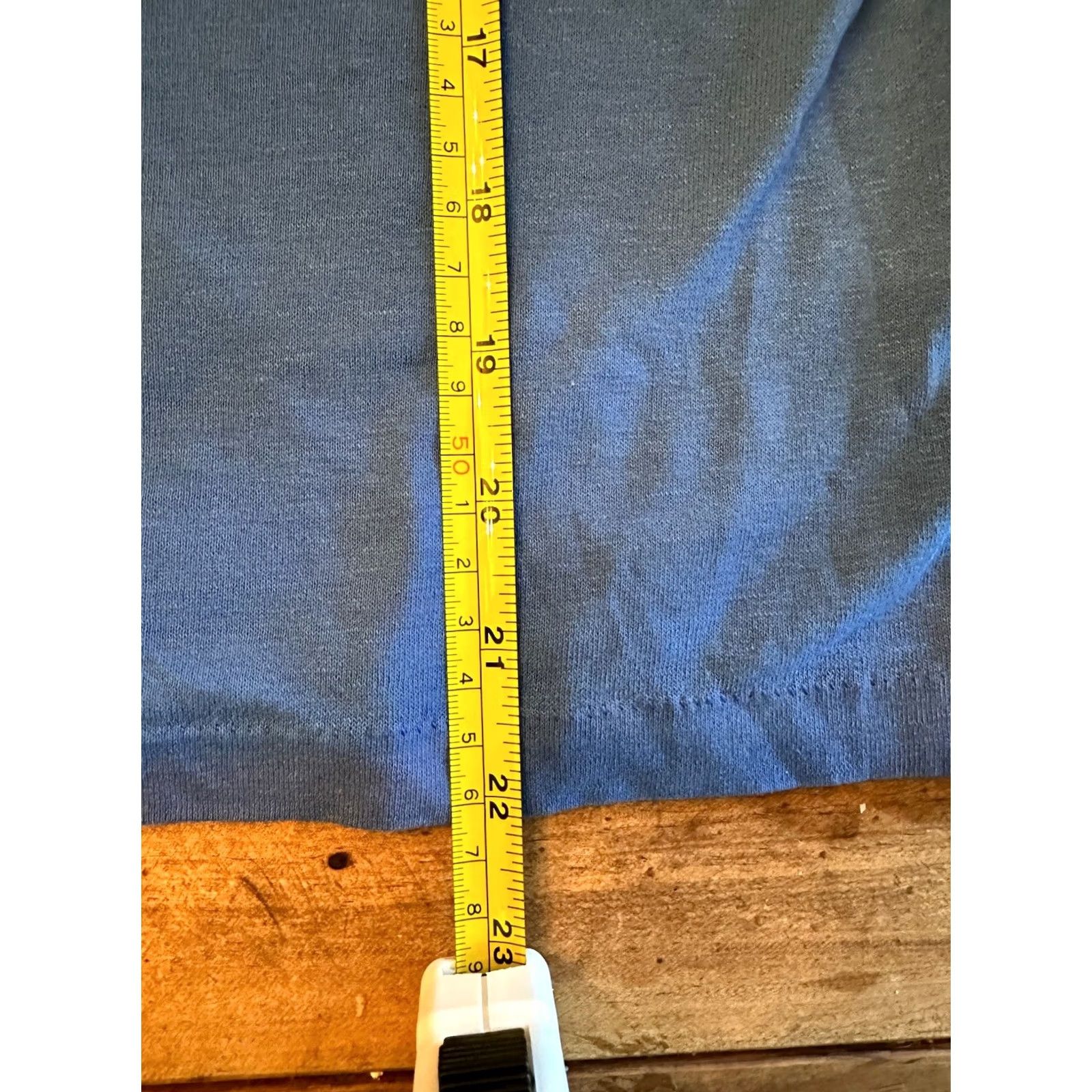MOTHER VINTAGE Egypt Mother Of The World Destination T-Shirt Blue Medium Single Stitch Cotton Blend M Womens/Men? Size US M / EU 48-50 / 2 - 3 Thumbnail