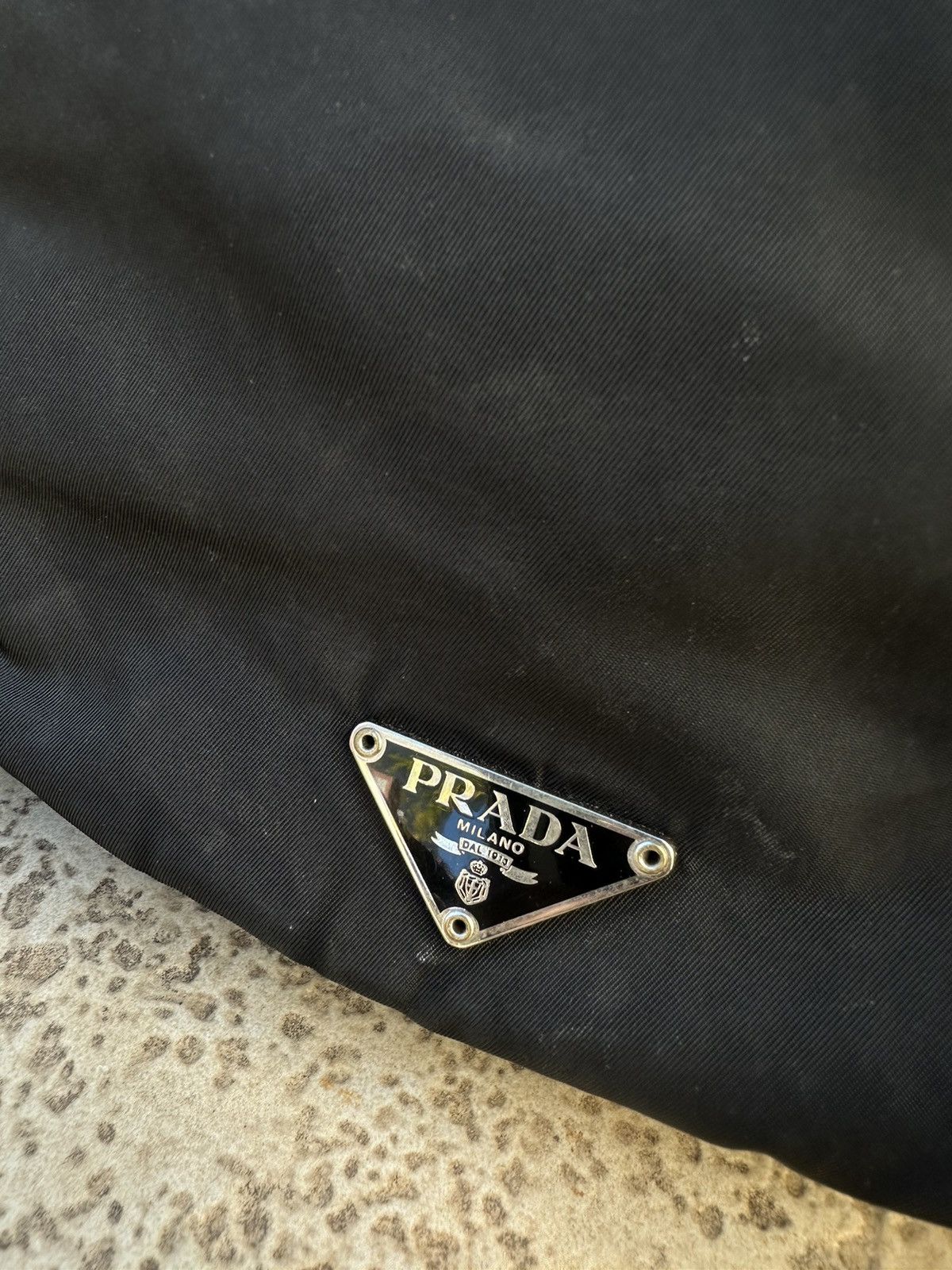 Prada Prada Nylon Bag Messenger Black Size ONE SIZE - 3 Thumbnail