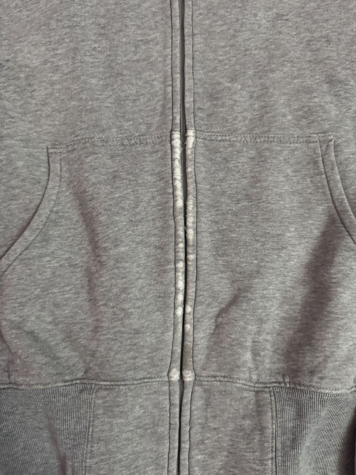 Evisu Distressed 2000s Evisu Big Logo Zip Up Hoodie Size US L / EU 52-54 / 3 - 9 Thumbnail