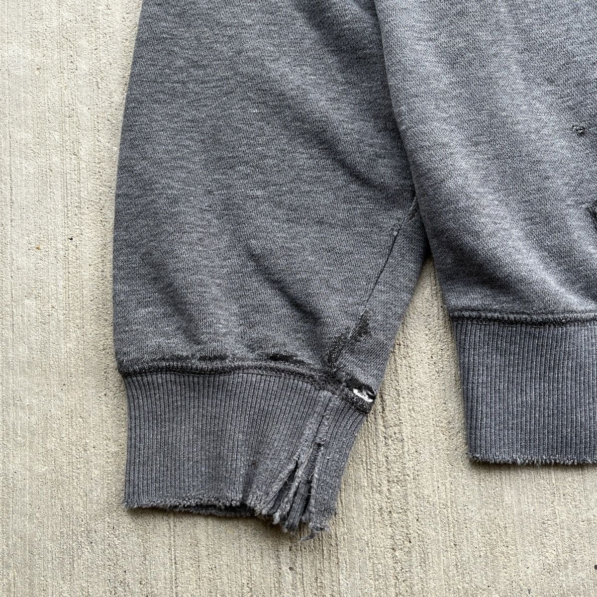 Nike × Unsound Rags × Vintage Crazy Vintage Nike Hoodie Thrashed Size US L / EU 52-54 / 3 - 7 Thumbnail