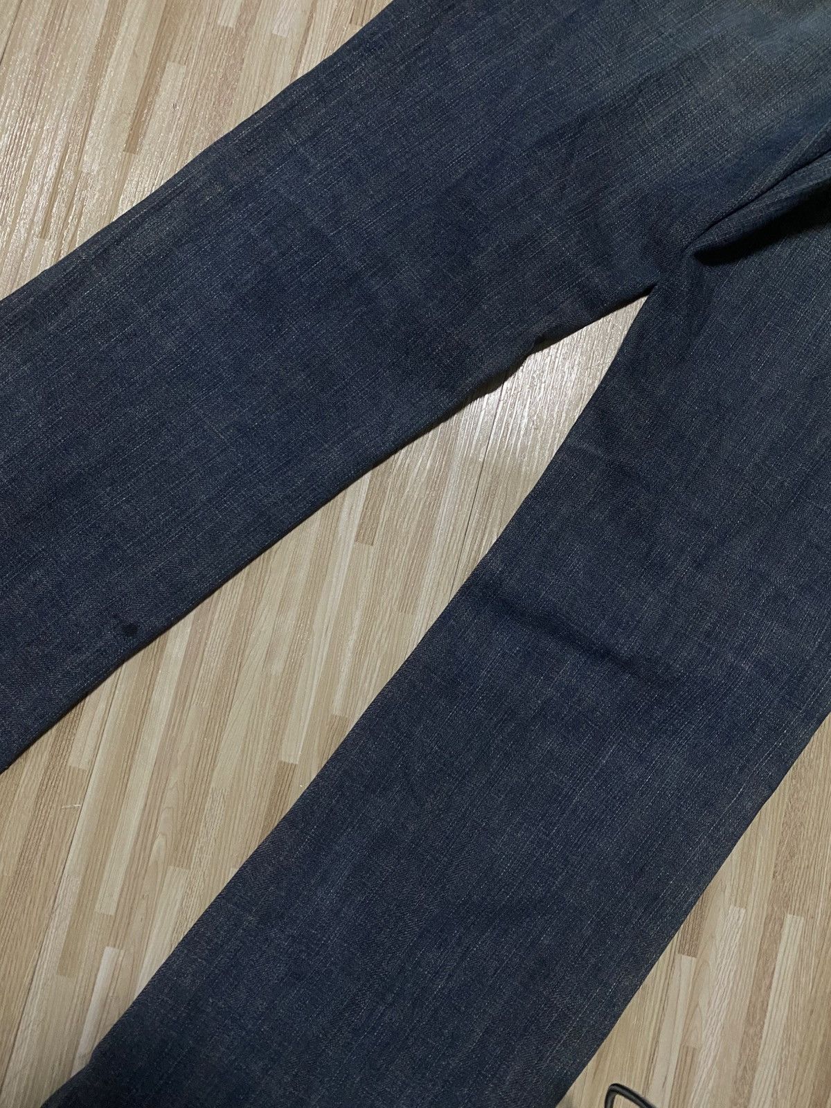 Japanese Brand 💥FLARE 90s DISTRESS JEANS💥 Size US 28 / EU 44 - 12 Thumbnail