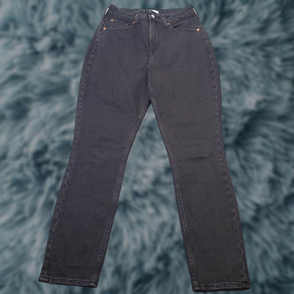 Abercrombie & Fitch Abercrombie & Fitch Curve Love Jeans Womens 27 Black Denim High Rise Skinny Leg Womens Size 27 Black Denim Skinny Jeans Size 27" / US 4 / IT 40 - 1 Thumbnail