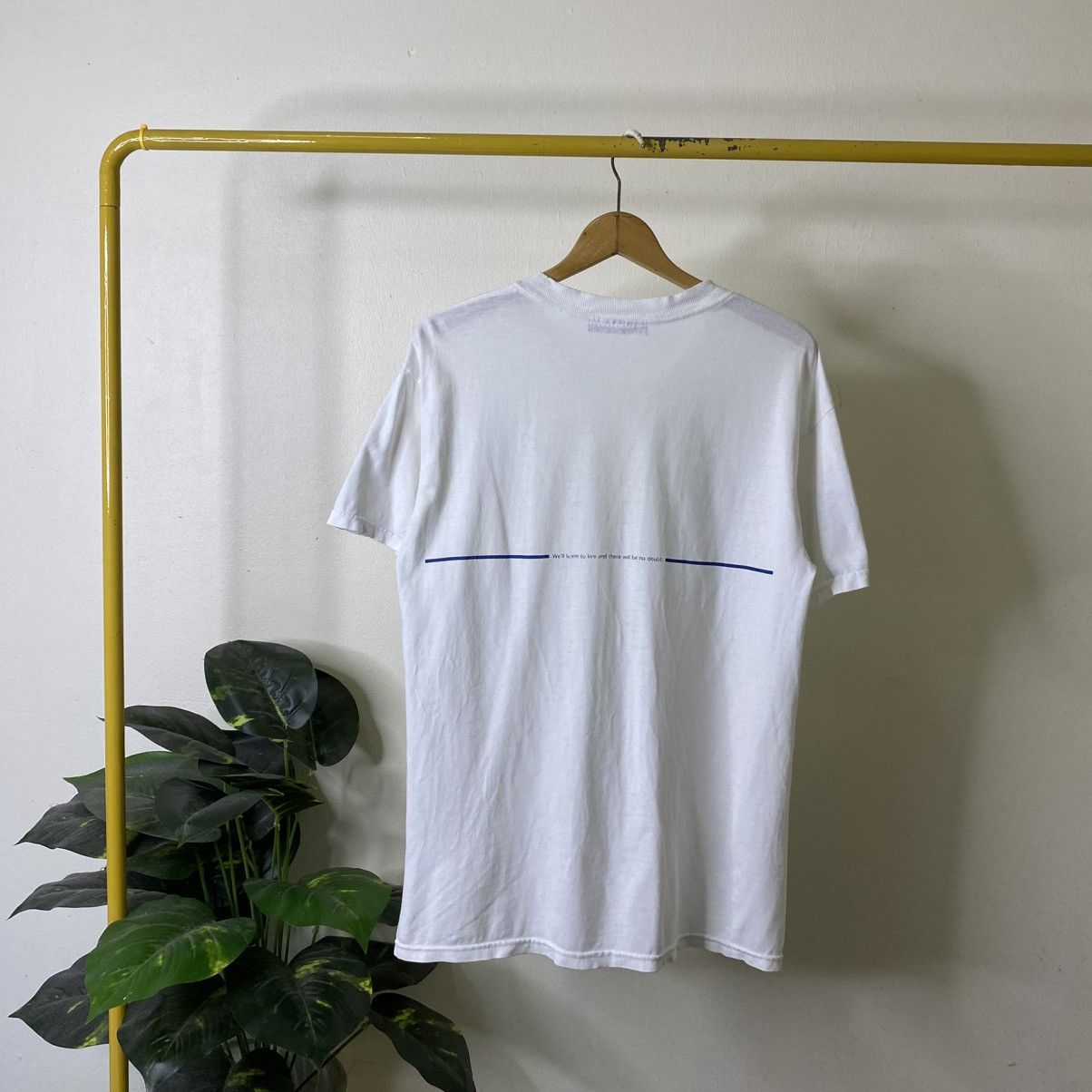 Vintage Vintage 2000s Mathematics Ultra Living T Shirt Streetwear Size US M / EU 48-50 / 2 - 8 Thumbnail