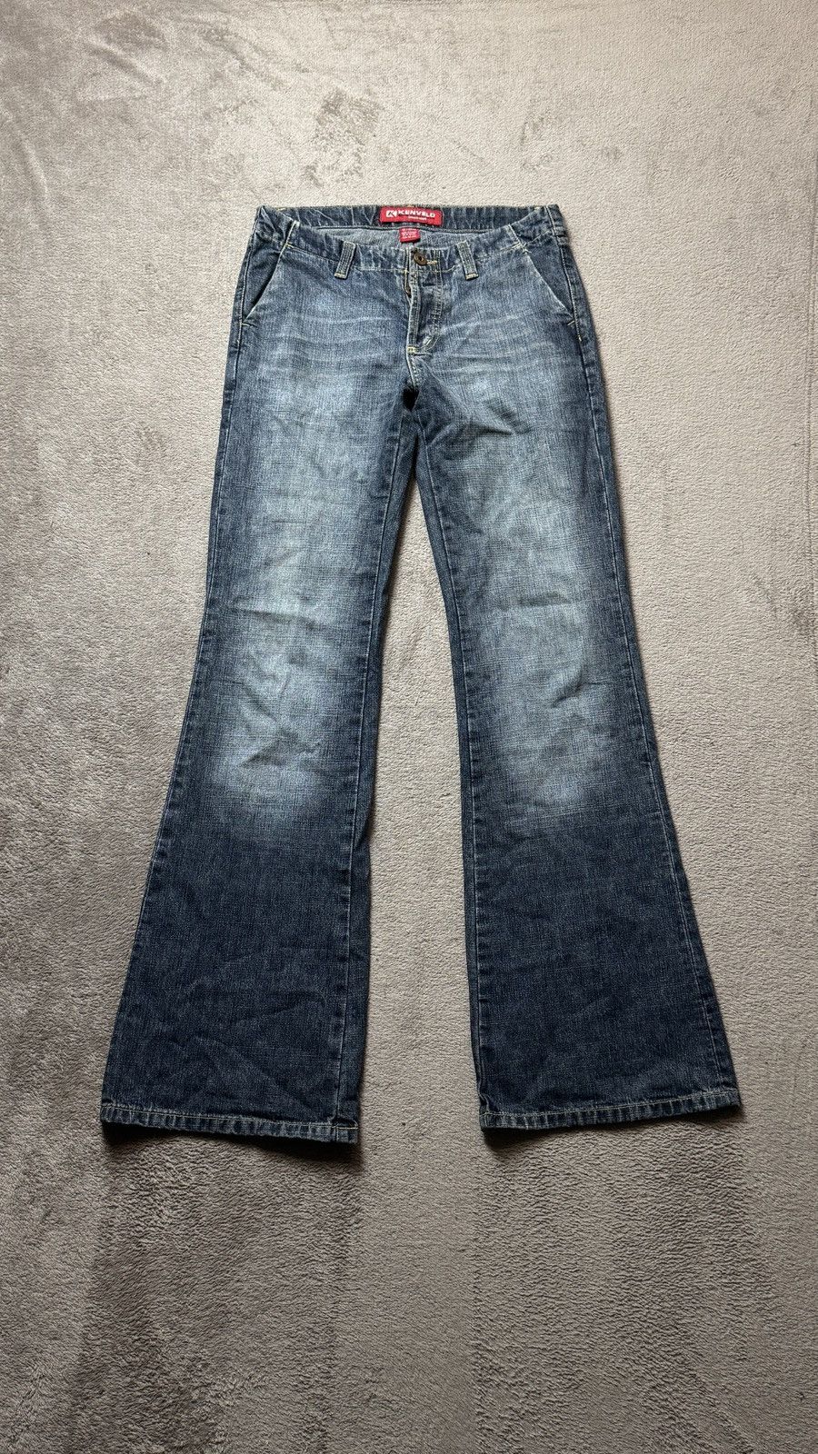 Engineered Garments Flared Cowboy Jeans Y2K Mudwash armani y2k ysl LGB if6was9 Size US 28 / EU 44 - 1 Thumbnail