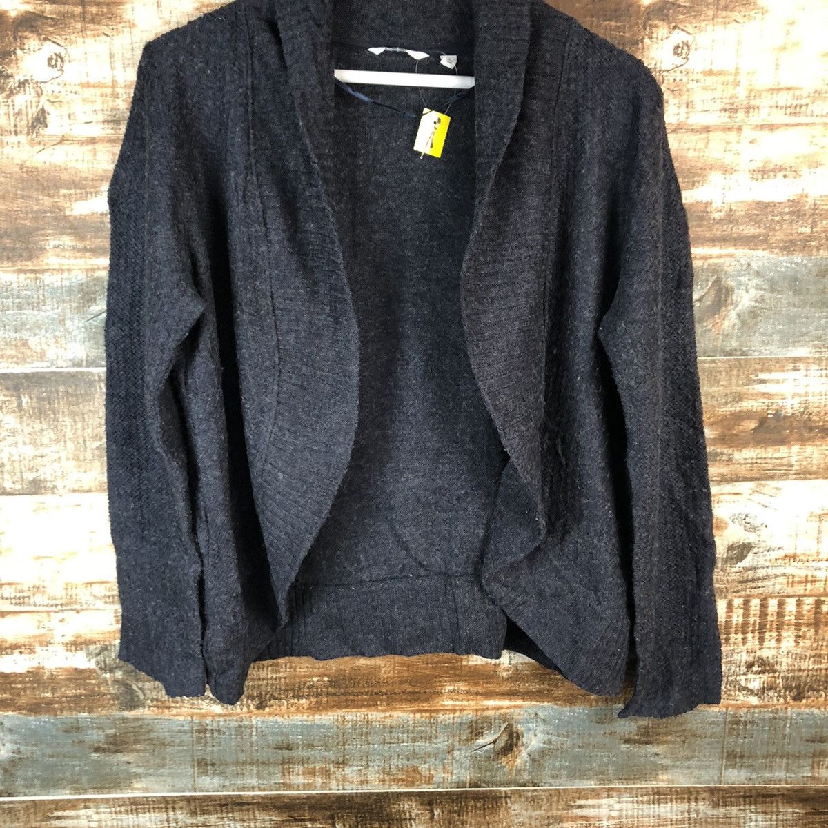 Japanese Brand Uniqlo Black Cardigan Knitwear #A1358 Size L / US 10 / IT 46 - 6 Thumbnail