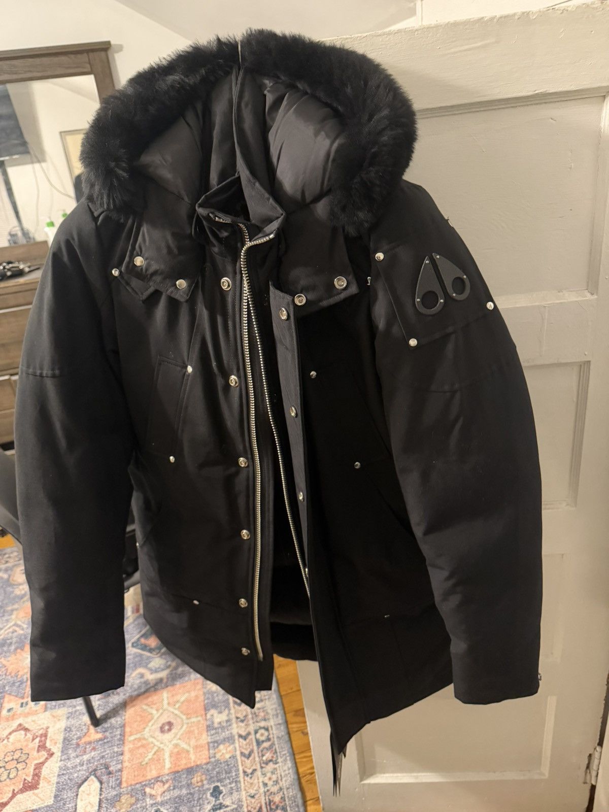 Moose Knuckles Moose Knuckles Sterling Parka Black Men’s Small NWT Size US S / EU 44-46 / 1 - 1 Thumbnail
