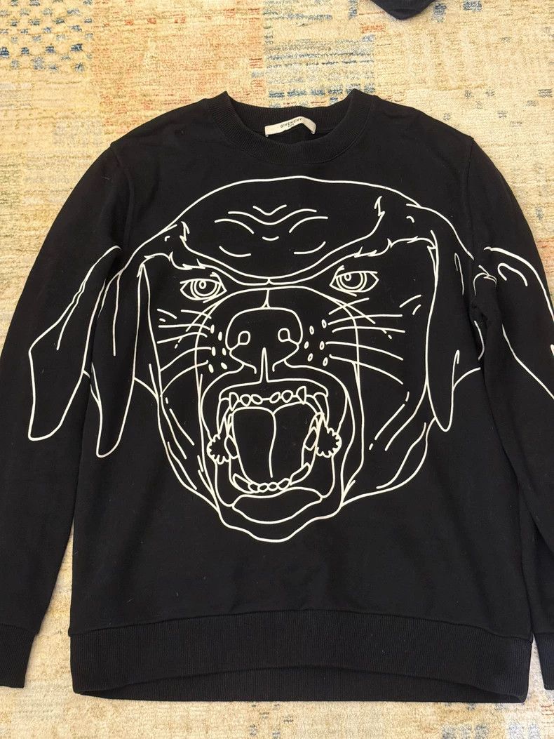 Givenchy Dog Head Oversize Sweatshirt dmc