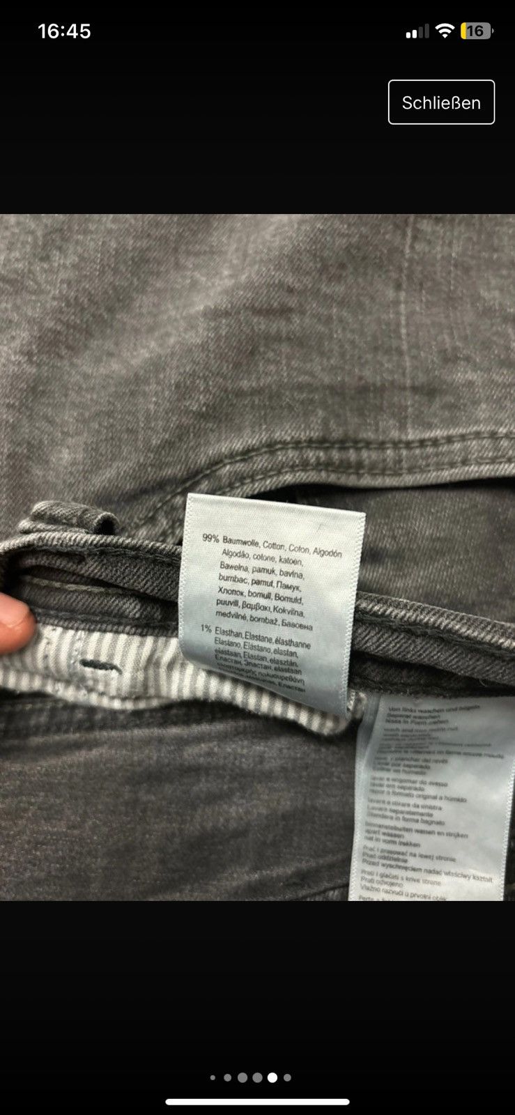 Carlo Colucci Vintage Carlo Colucci Jeans in Dark Grey | Size 32 Size US 32 / EU 48 - 6 Thumbnail