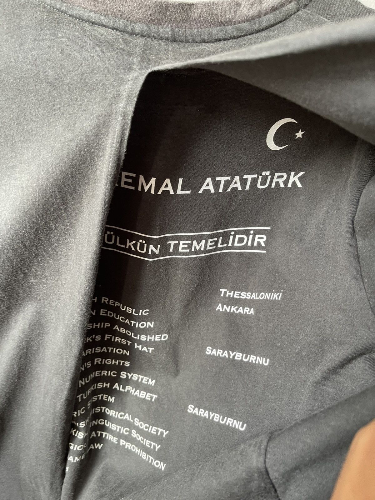 Hussein Chalayan Rare 2000s Hussien Chalayan 'Mustafa Kemal Ataturk' Size US L / EU 52-54 / 3 - 8 Thumbnail
