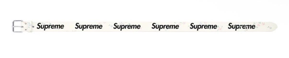 Supreme Supreme repeat leather belt FW25 Size ONE SIZE - 2 Thumbnail