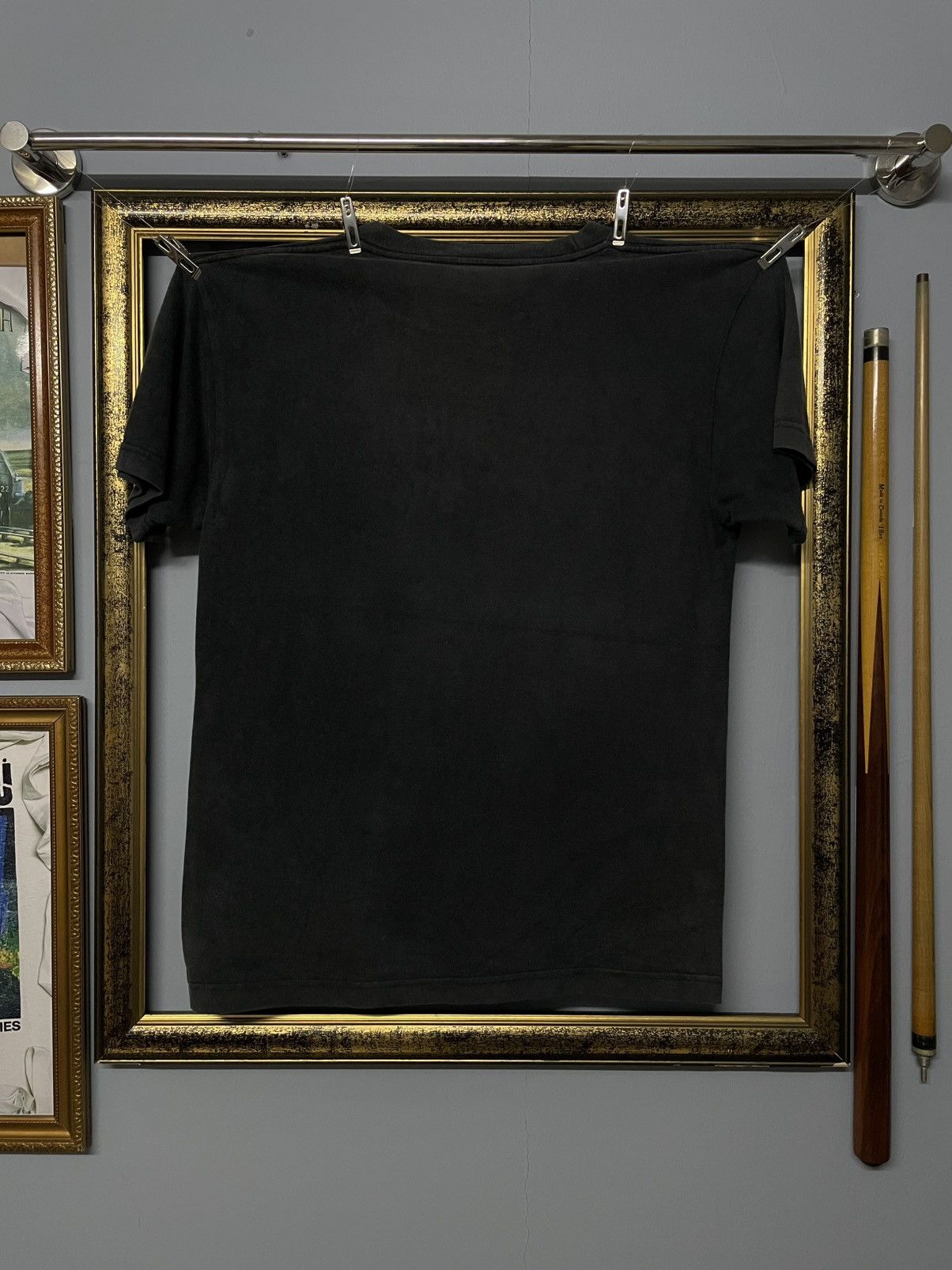 Vintage Vintage 1990s Black Larom Tokyo Sunfaded Trash Fuck Tshirt Size US M / EU 48-50 / 2 - 6 Thumbnail