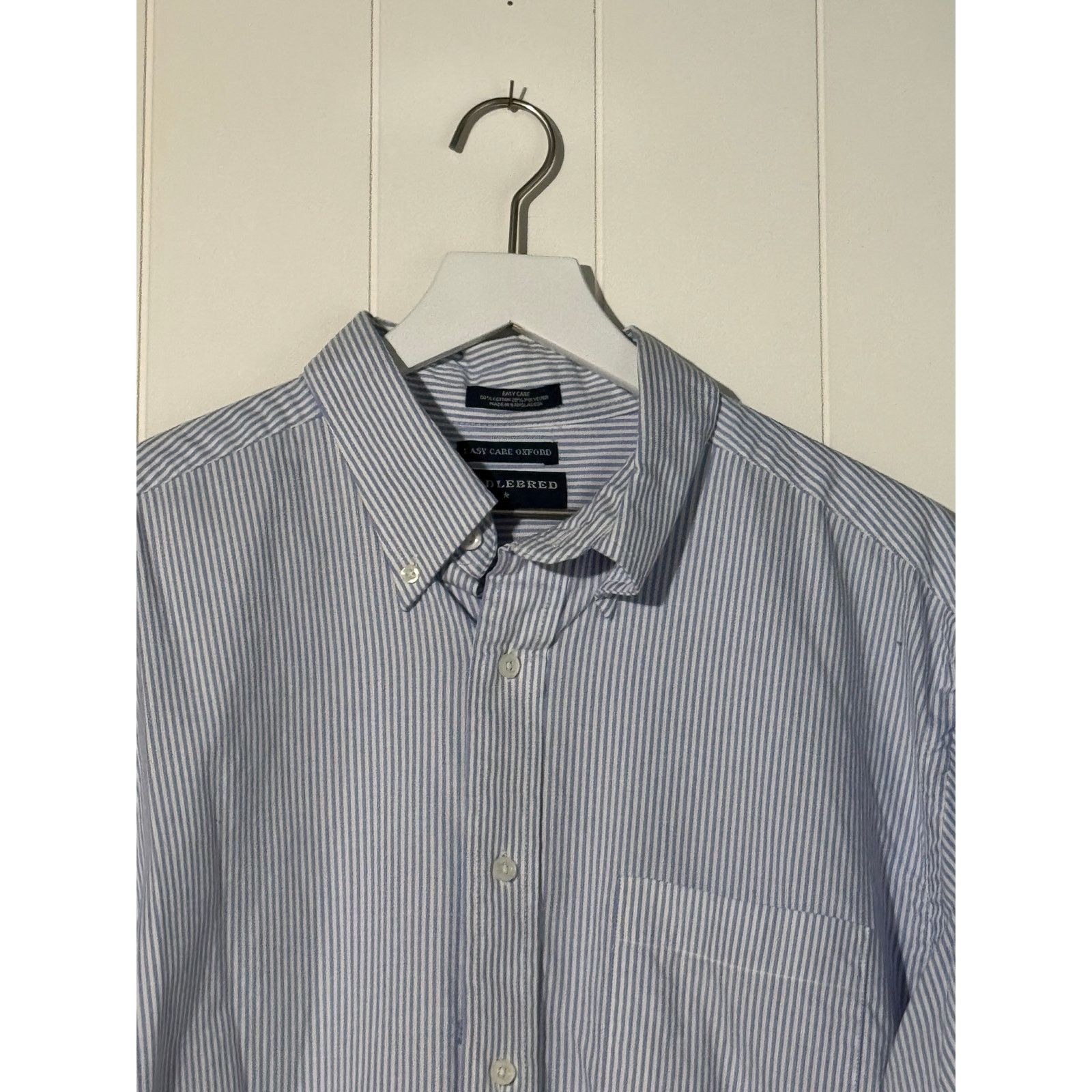 Saddlebred Saddlebred Easy Care Mens Shirt Button Down Size 17 34/35 Size US XL / EU 56 / 4 - 7 Thumbnail