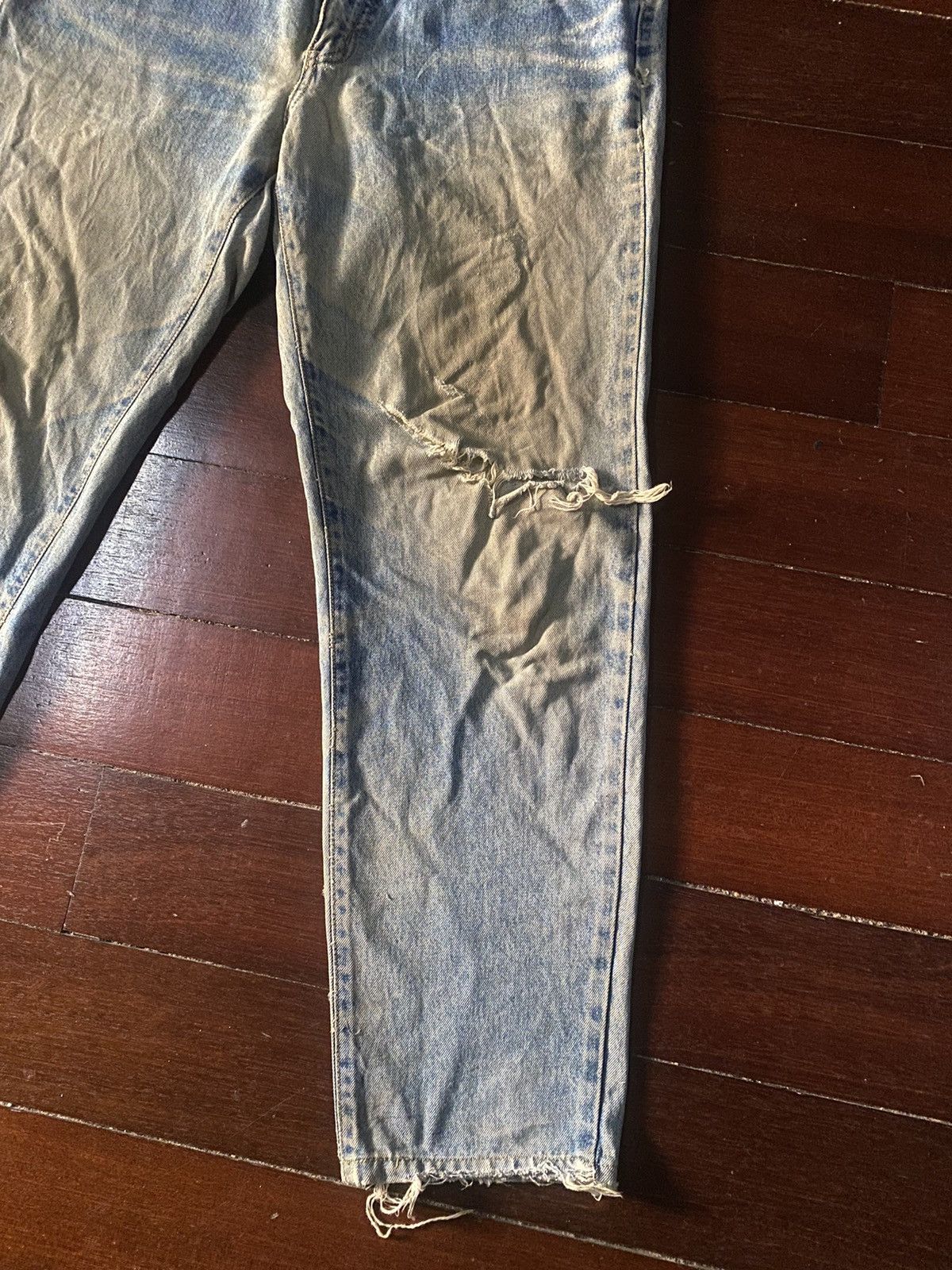 Edwin × Vintage FIRE 🔥 VINTAGE EDWIN INTERNATIONAL distressed faded mud wash Size US 36 / EU 52 - 4 Thumbnail