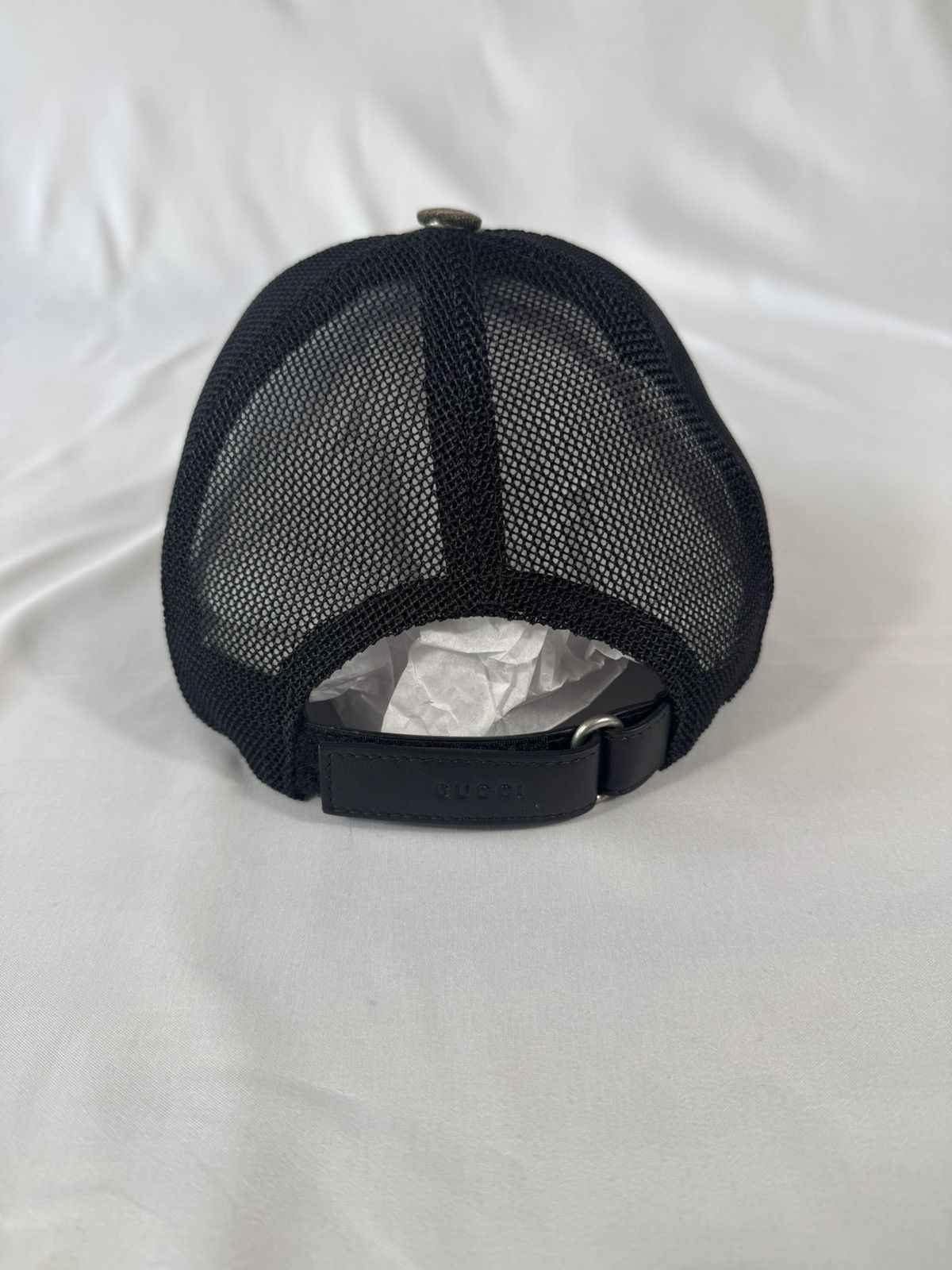 Gucci Gucci military green cotton crest applique baseball cap Size ONE SIZE - 4 Thumbnail