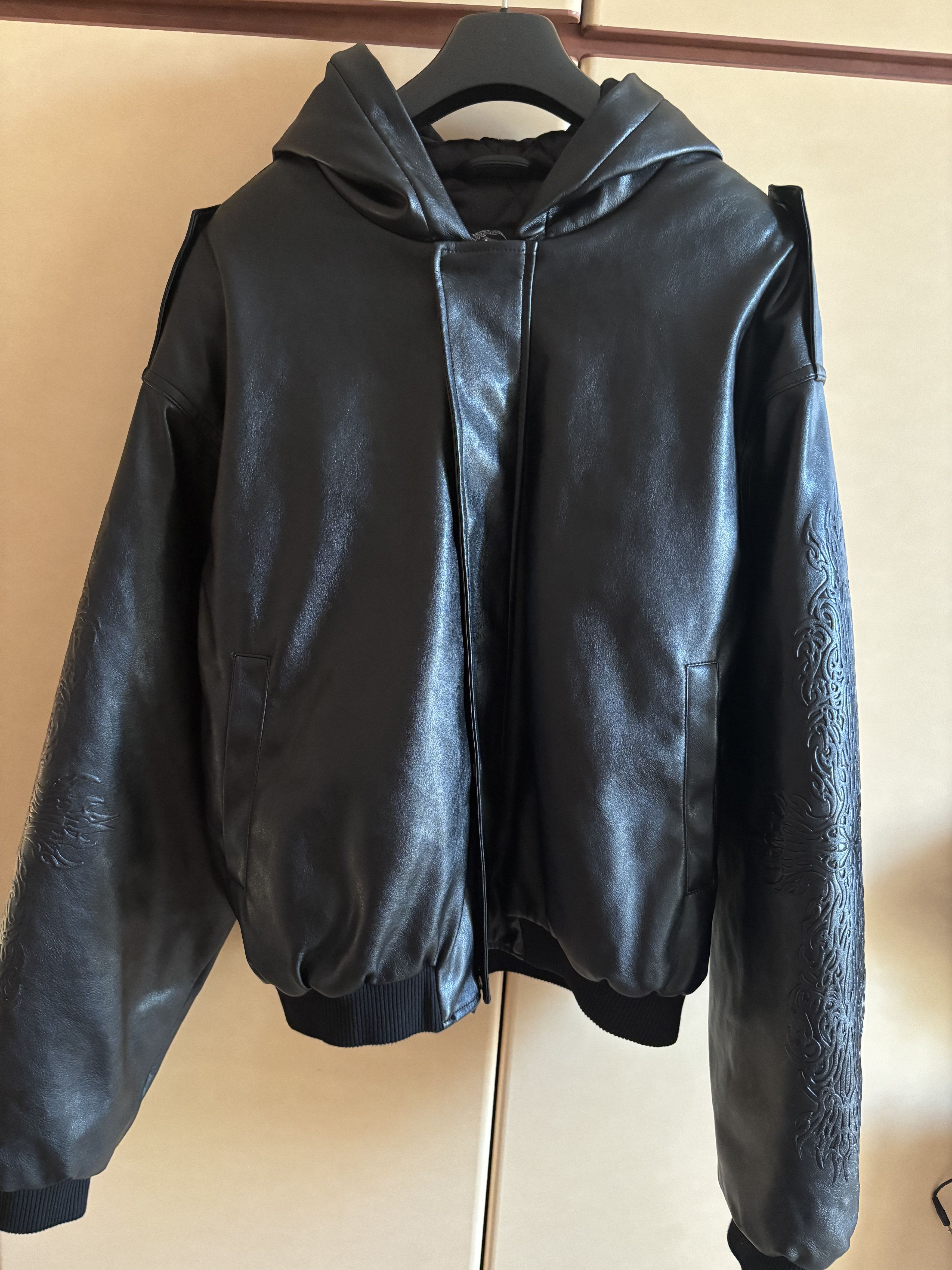 Other Only Curse Infernal V2 Leather Zip Up Size US L / EU 52-54 / 3 - 3 Thumbnail