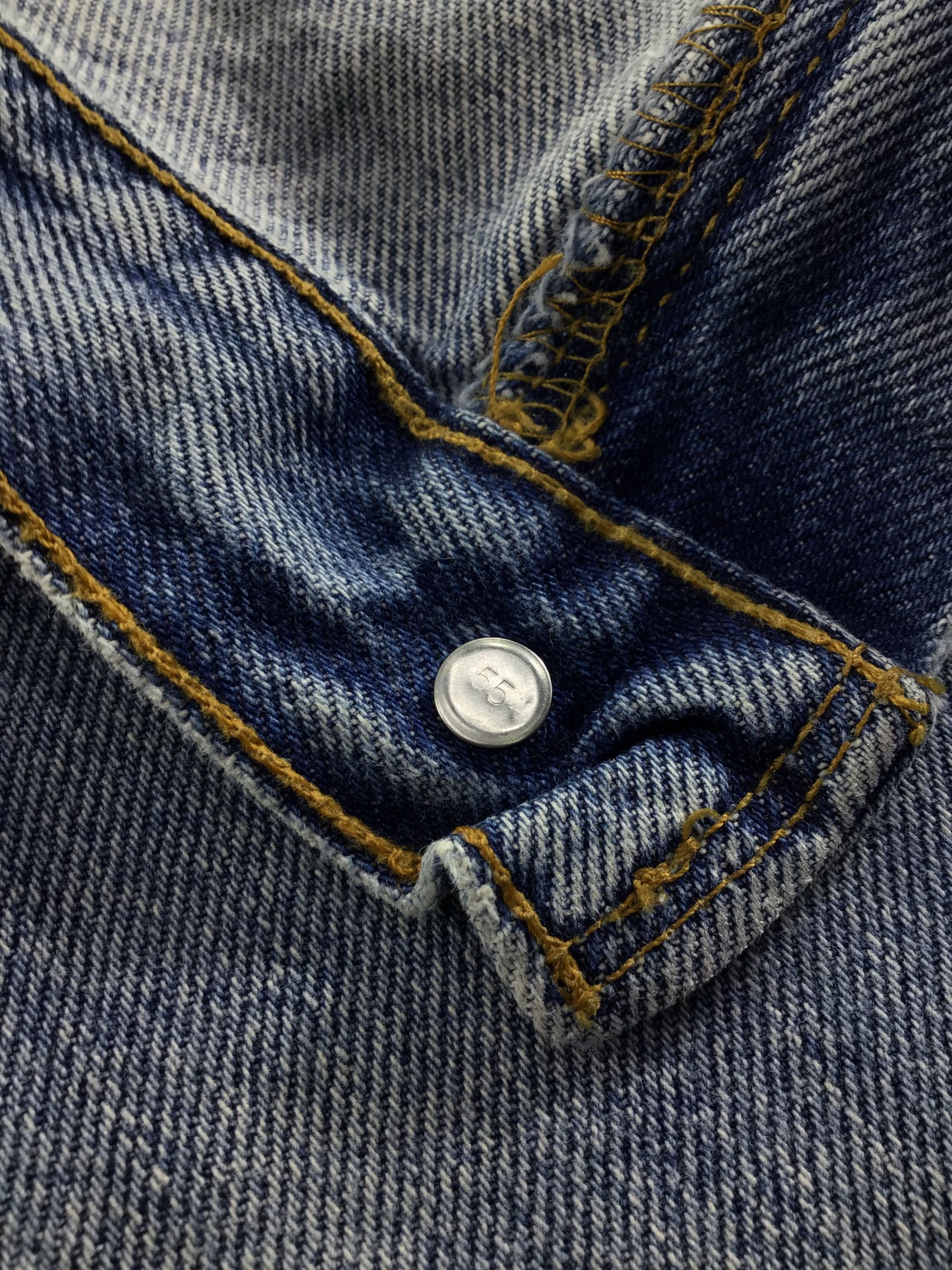 Levi's W47 Vintage Levis 560 Jeans Stone Wash Denim -J527 Size US 44 / EU 60 - 9 Thumbnail