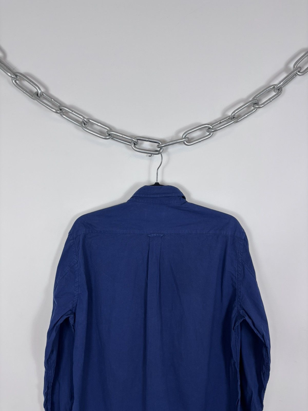 NN07 NN07 No Nationality New Derek Men’s Blue Long Sleeve Shirt Size US M / EU 48-50 / 2 - 15 Thumbnail