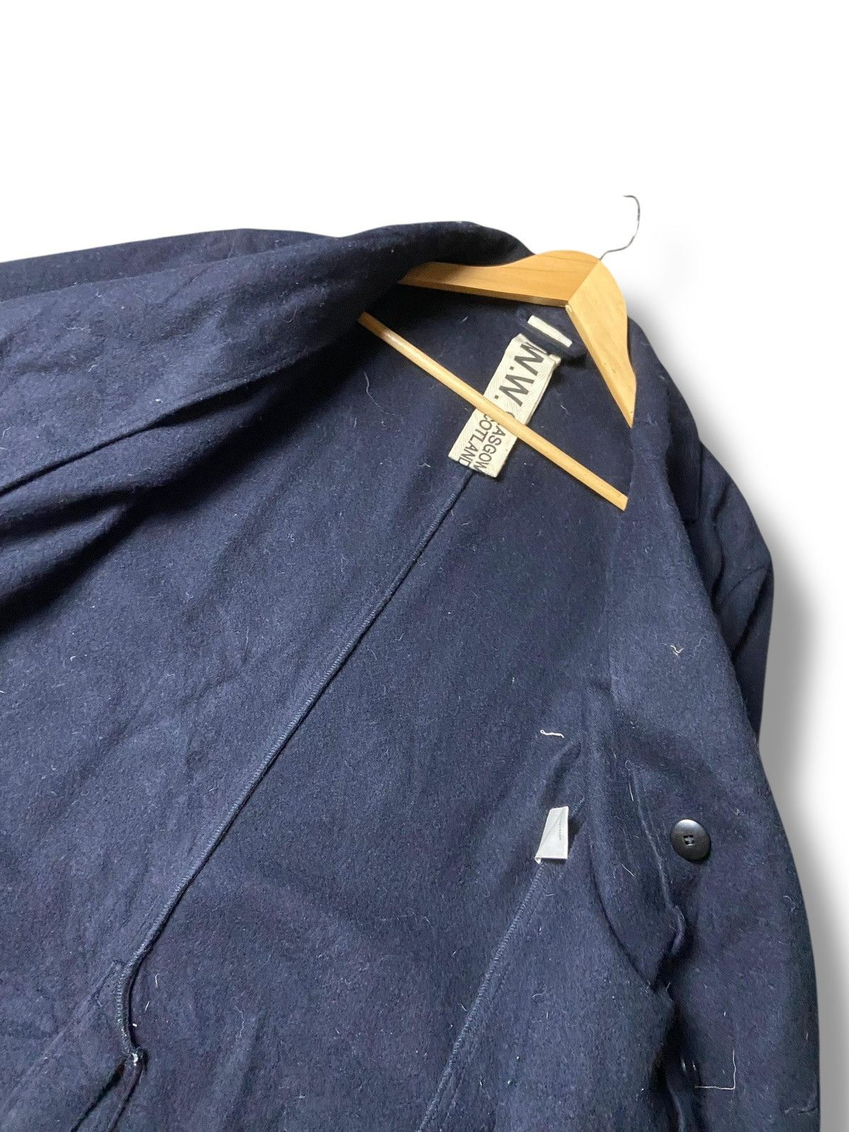 Japanese Brand T.W.W Glassgow Scotland Double Breasted Coat (156) Size US S / EU 44-46 / 1 - 2 Thumbnail