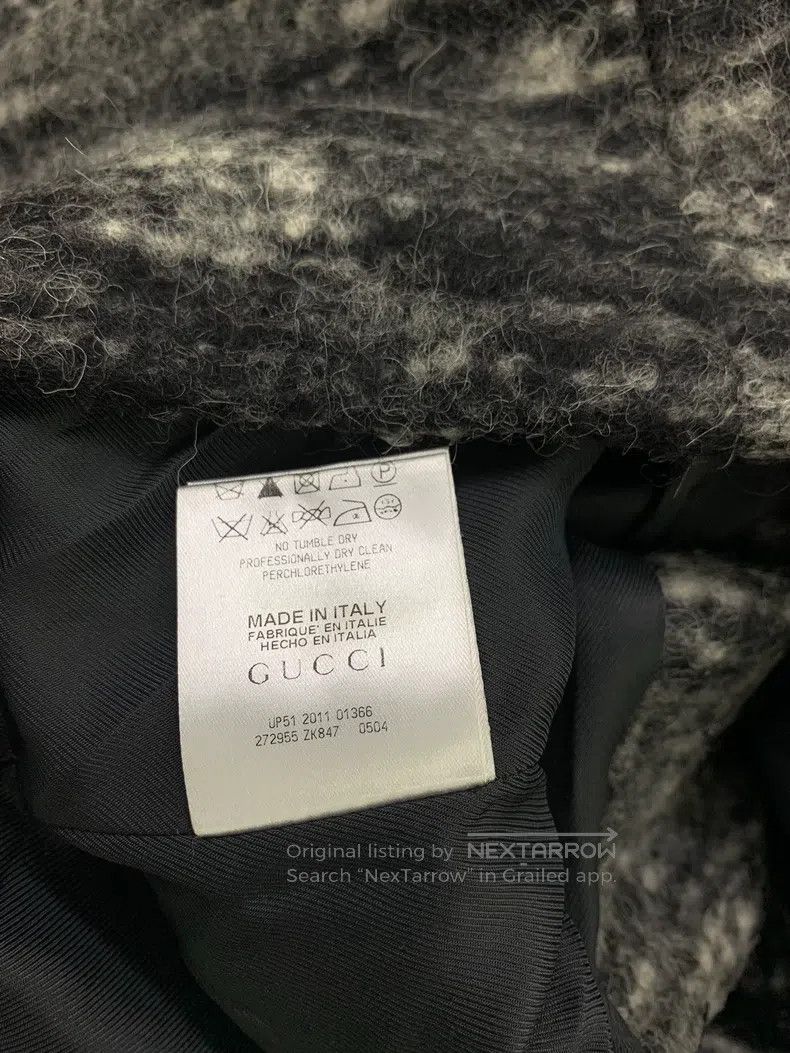 Gucci Gucci Gray double-breasted gold button jacket Size XS / US 0-2 / IT 36-38 - 5 Thumbnail