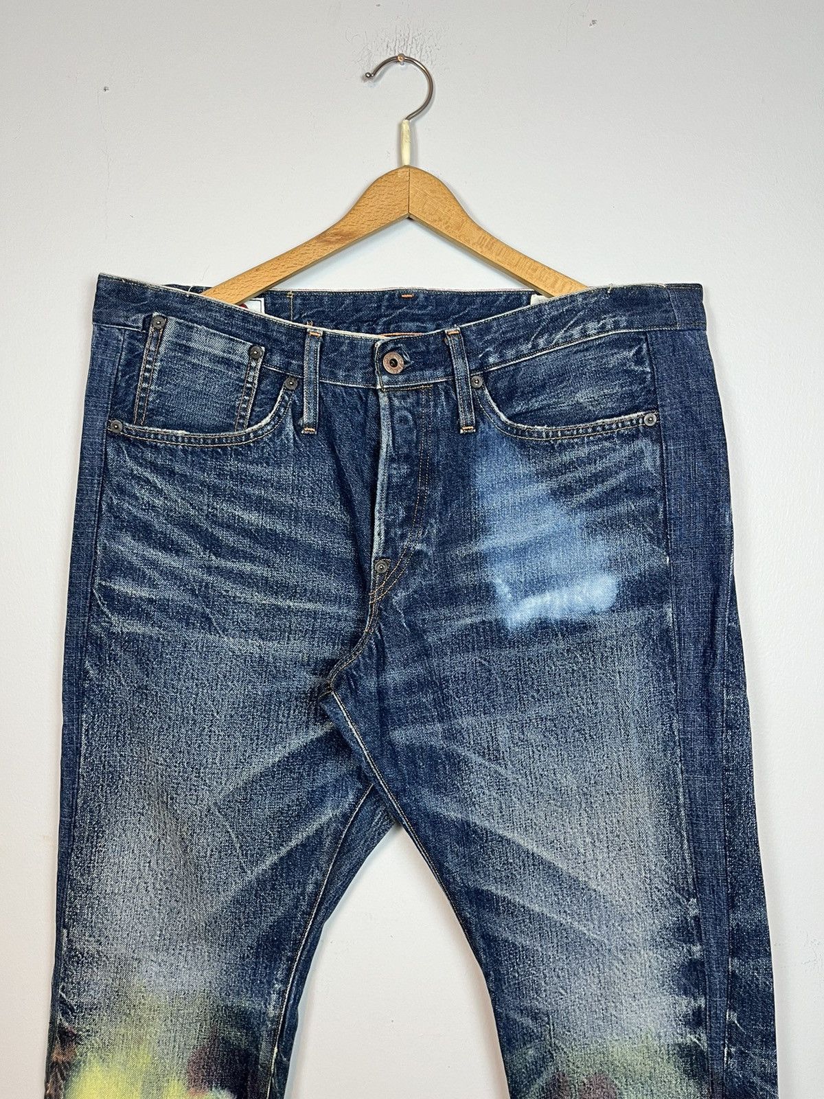 Evisu × Japanese Brand Hand dyed Evisu Jeans Size US 32 / EU 48 - 3 Thumbnail