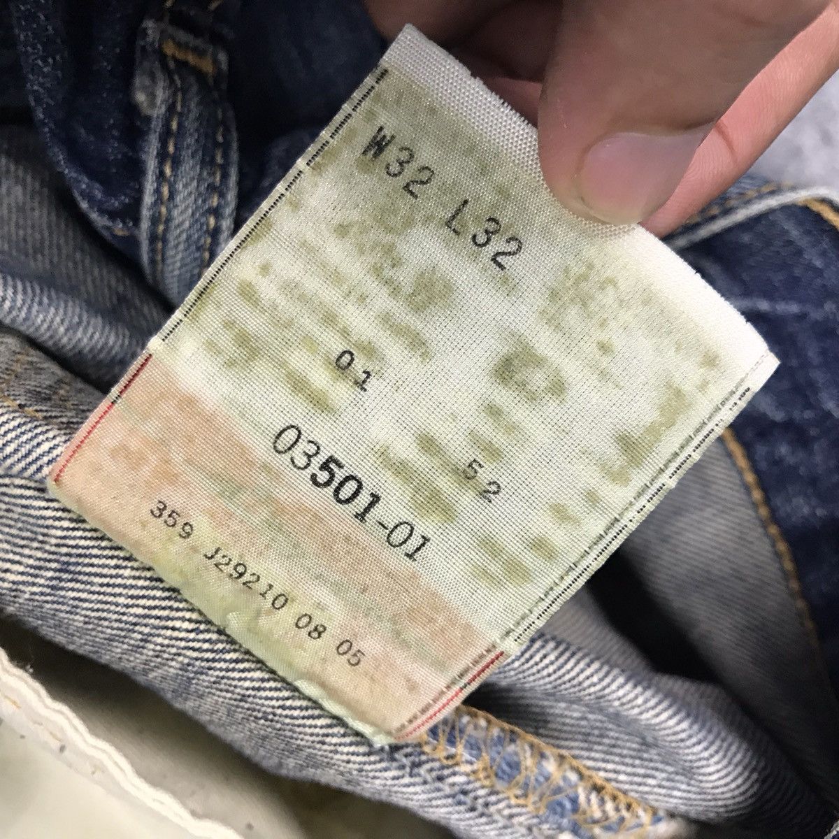 Levi's Vintage Clothing VINTAGE LEVIS 501 32X33 DISTRESSED DENIM PANTS Size US 32 / EU 48 - 16 Thumbnail