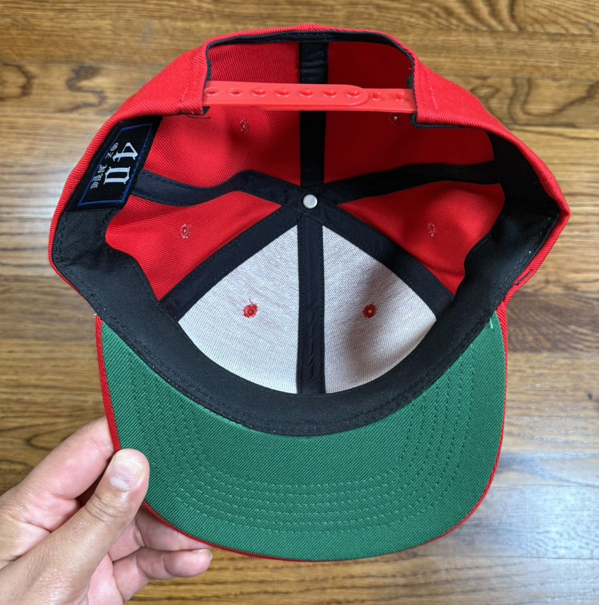 40oz NYC 40 Oz NYC SnapBack blank Hat Cap Red Unisex One Size NWT Size ONE SIZE - 5 Thumbnail