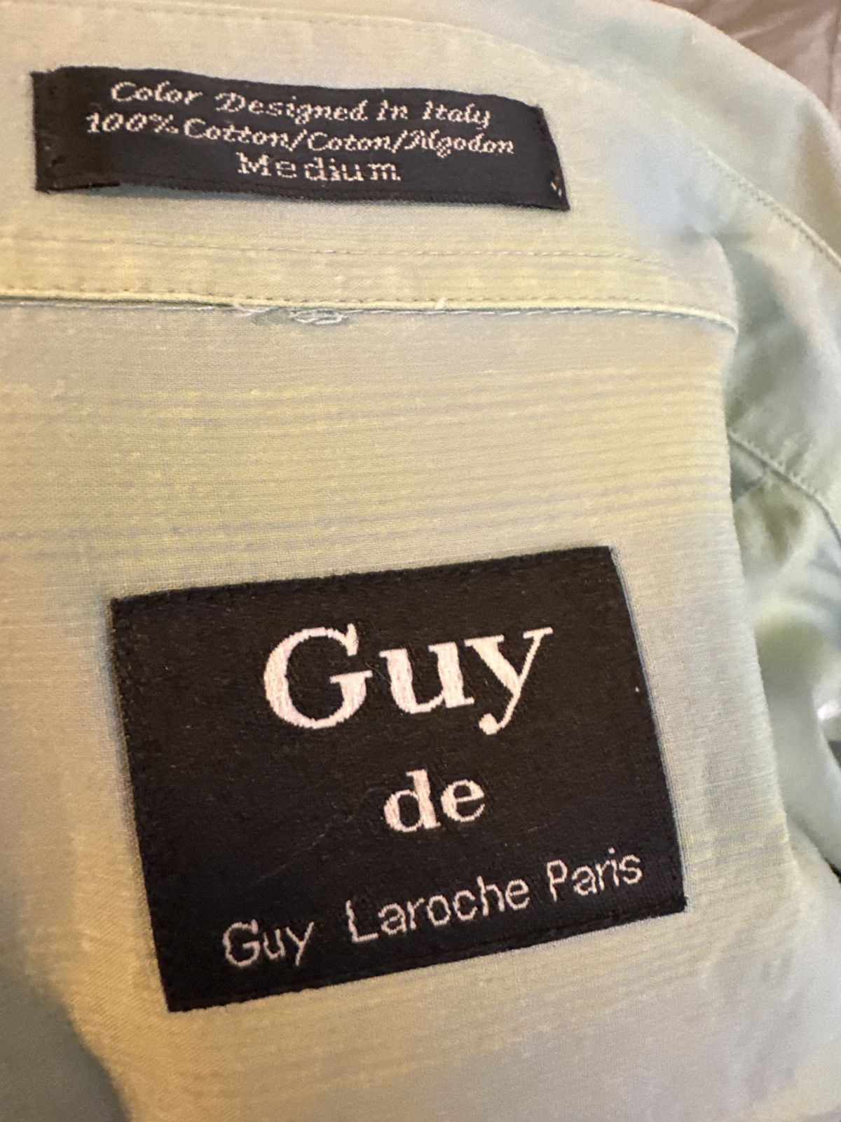 Guy Laroche Guy Laroche Paris Short Sleeve Shirt Size US M / EU 48-50 / 2 - 4 Thumbnail