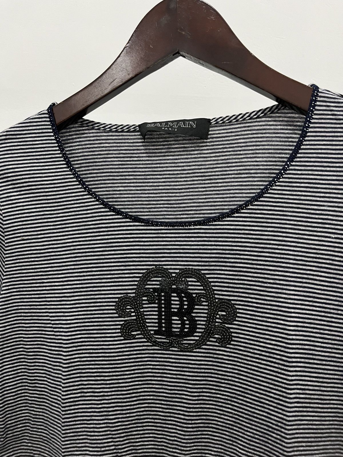 Balmain Balmain decarnin era raglan tee Size S / US 4 / IT 40 - 2 Thumbnail