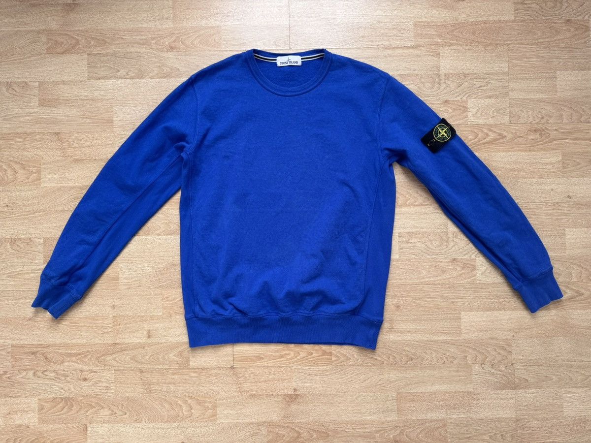 Stone Island Stone Island Garment Dyed Crewneck Sweatshirt Size US XXL / EU 58 / 5 - 2 Thumbnail