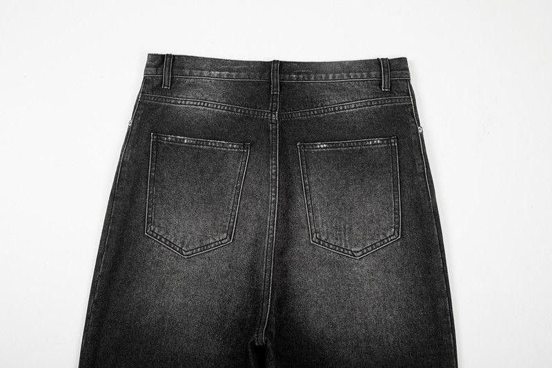 Jean Baggy Washed Distressed Denim Jeans Size US 32 / EU 48 - 7 Thumbnail