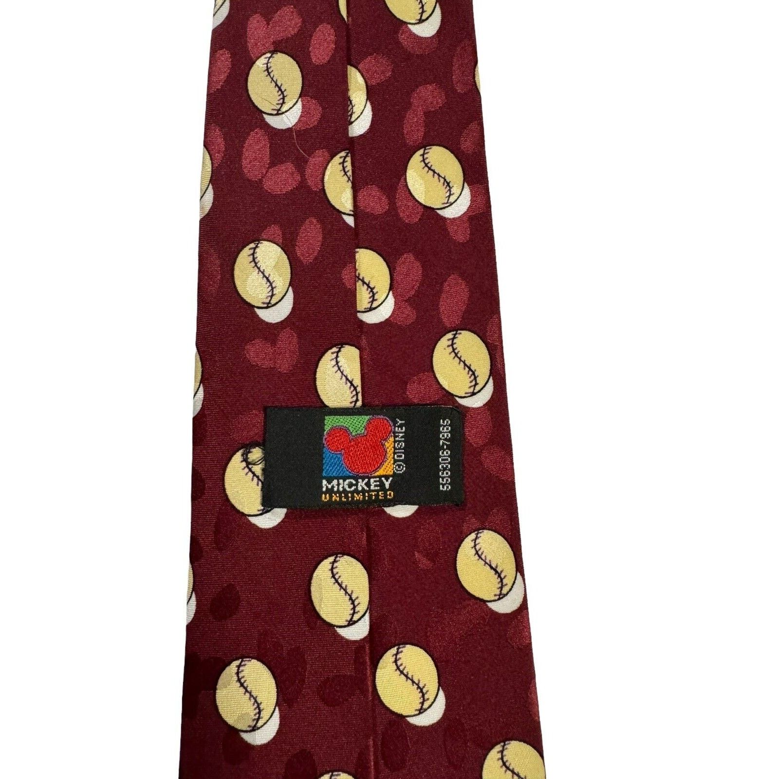 Disney Disney Mickey Unlimited Goofy Baseball Sports Necktie Size ONE SIZE - 4 Thumbnail