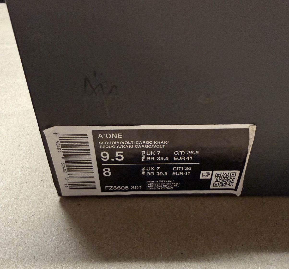 Nike Nike Aja A’One Sequoia Women’s size 9.5 Rare NEW! Size US 9.5 / IT 39.5 - 6 Thumbnail