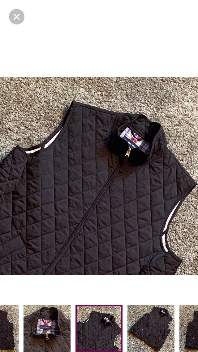 Lands' End Lands End Woman’s Brown Quilted Best 2X Size XXL / US 16-18 / IT 52-54 - 13 Thumbnail