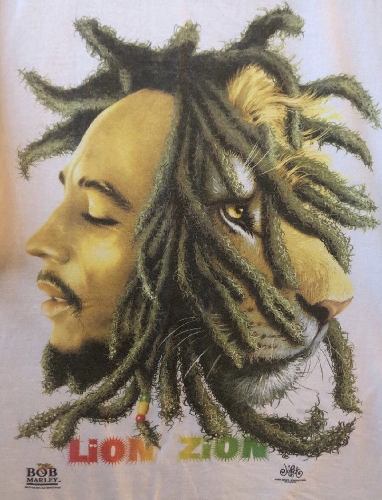 Band Tees × Bob Marley Bob Marley shirt Size US XL / EU 56 / 4 - 2 Thumbnail