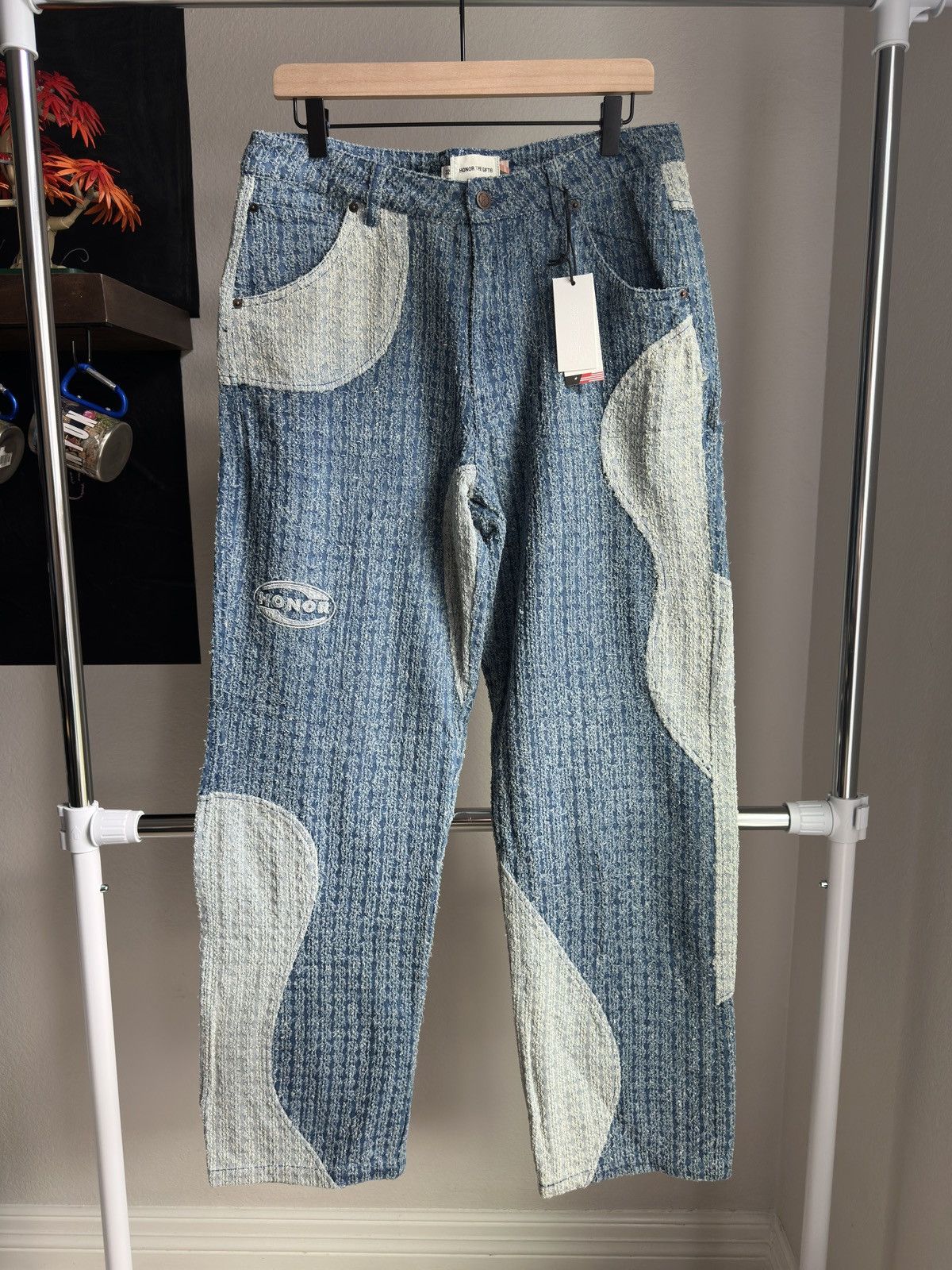 Honor the Gift Paneled Hole Punch Denim Blue Size US 30 / EU 46 - 1 Thumbnail