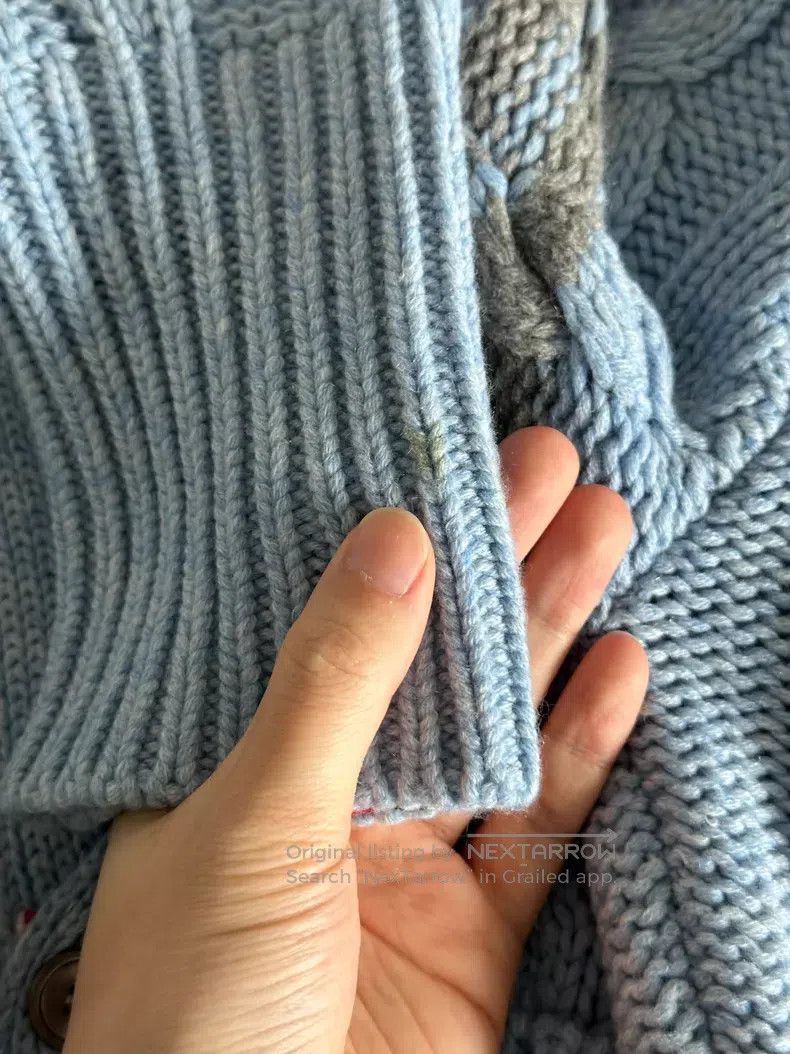 Thom Browne Thom Browne Teal cashmere cardigan Size US M / EU 48-50 / 2 - 5 Thumbnail