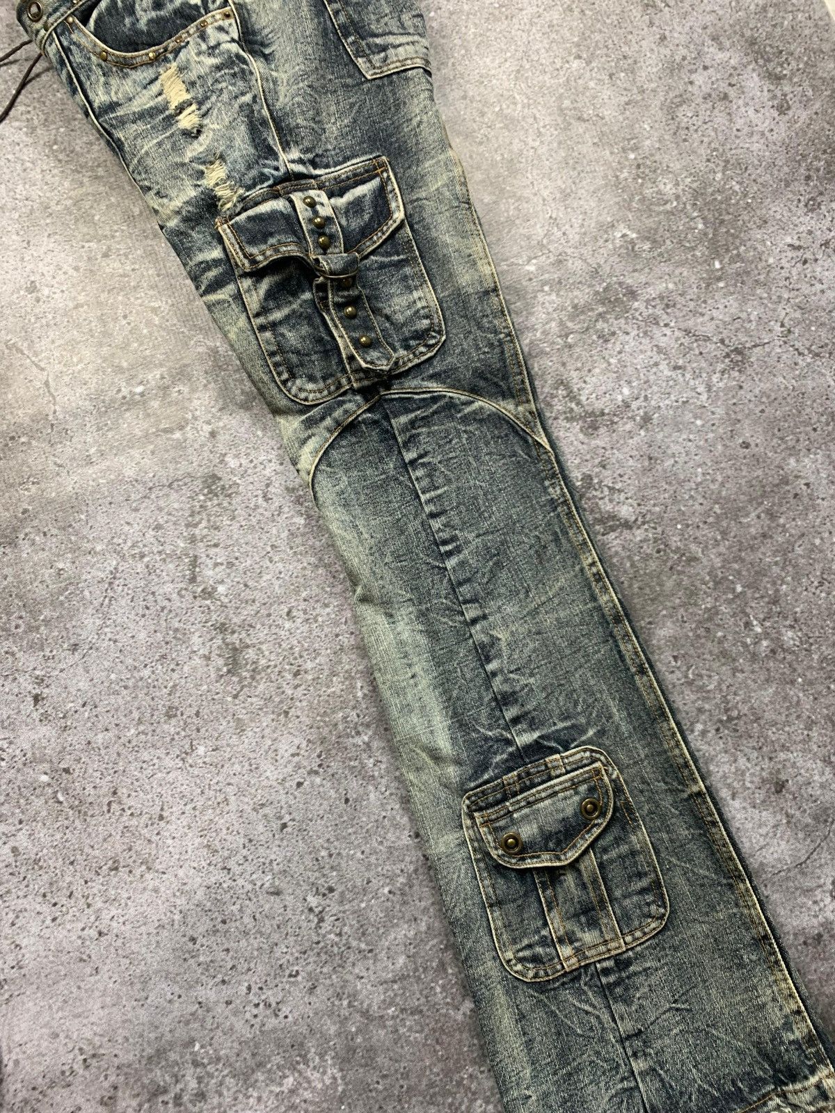 LOWBOX Lowbox Y2k Style Flared LGB 3 Pocket Jeans Size US 30 / EU 46 - 5 Thumbnail