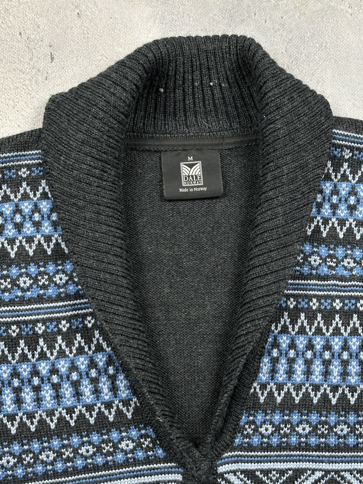 Dale Of Norway Dale Of Norway Vintage Nordic Knit Wool Cardigan Shawl Colar Size M / US 6-8 / IT 42-44 - 9 Thumbnail