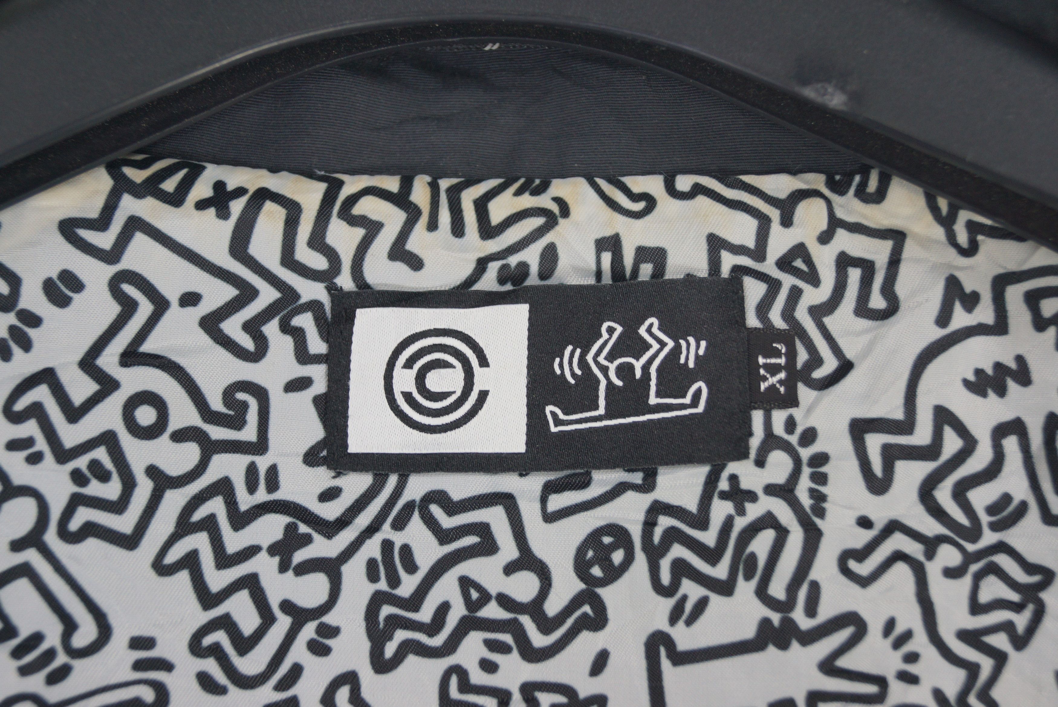 Keith Haring × Vintage Rare Light Jacket CHARI&CO Collaboration Keith Haring Size US XL / EU 56 / 4 - 2 Thumbnail