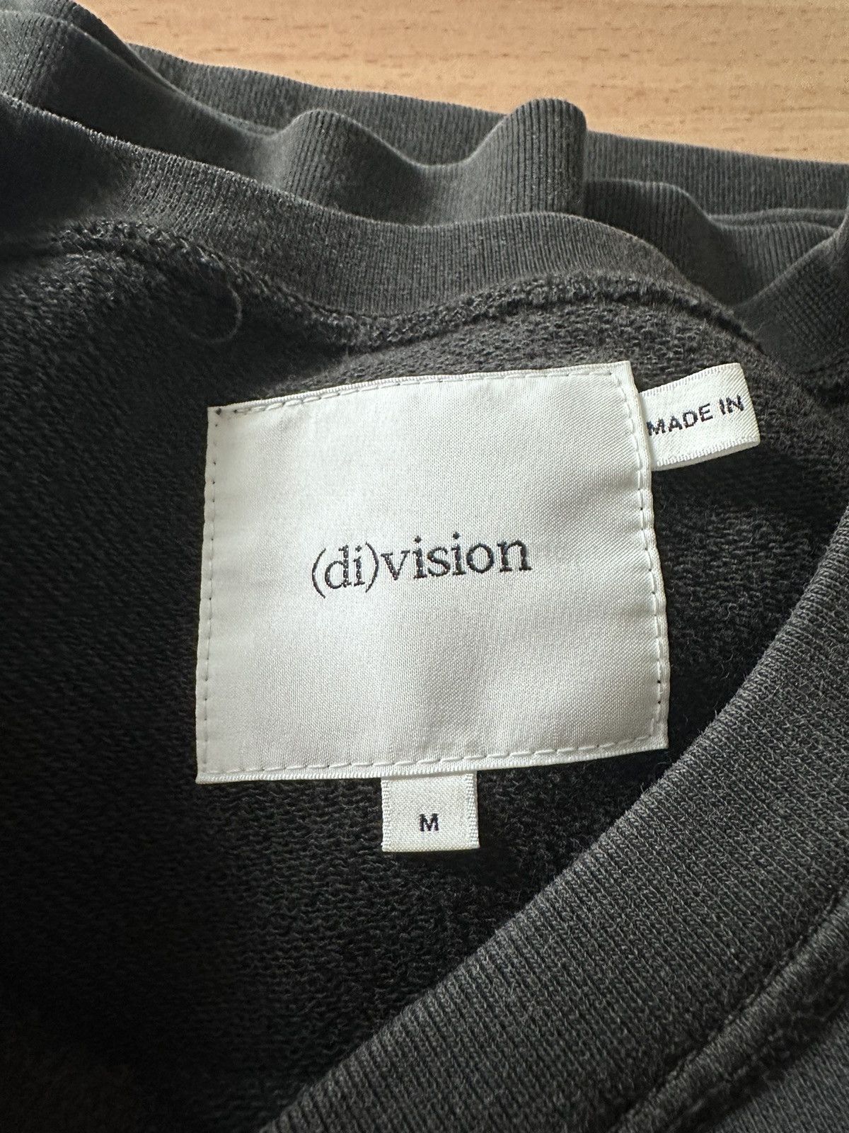 (di)vision (di)vision washed black crewneck Size US M / EU 48-50 / 2 - 3 Thumbnail